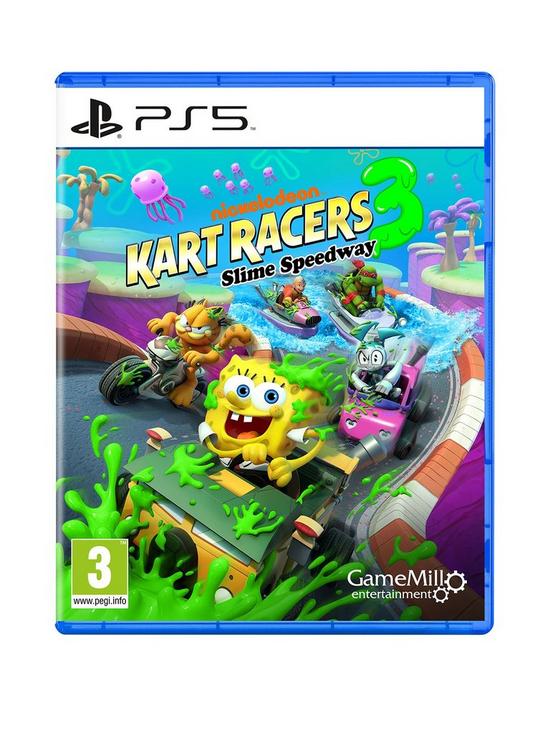 front image of playstation-5-nickelodeon-kart-racers-3-slime-speedway