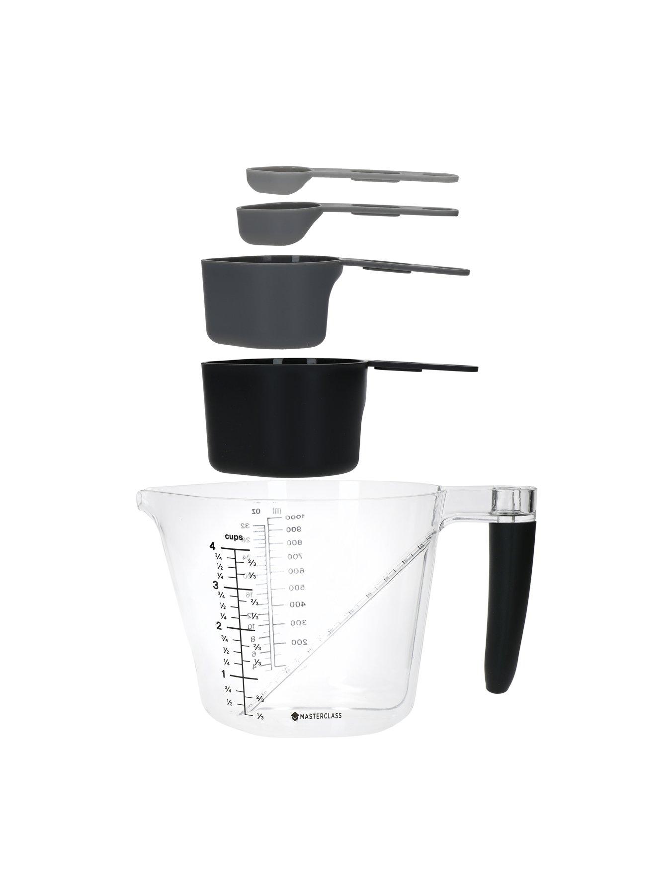 Image 2 of 5 of MasterClass Smart Space 5-Piece Stackable Measuring Set