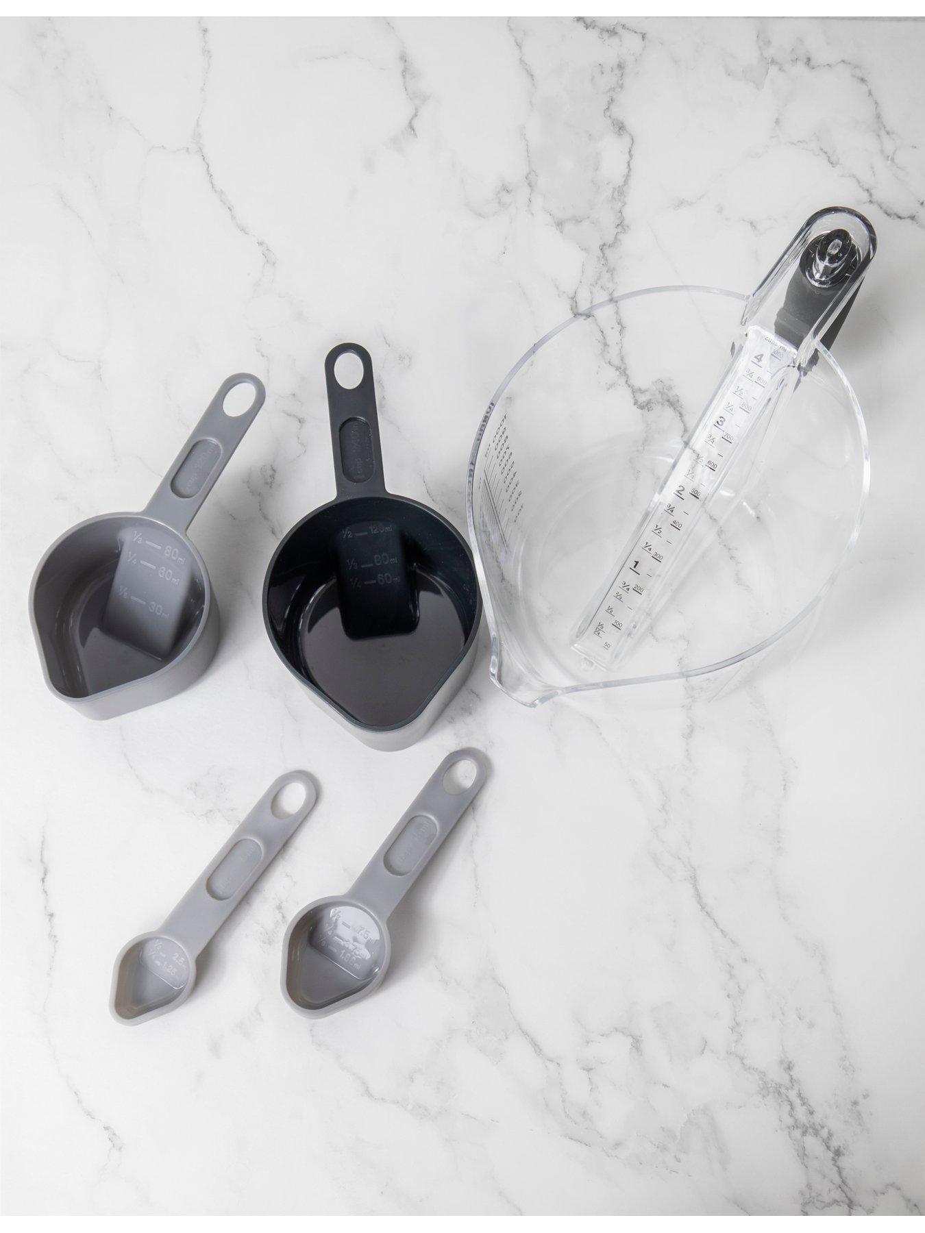 Image 4 of 5 of MasterClass Smart Space 5-Piece Stackable Measuring Set