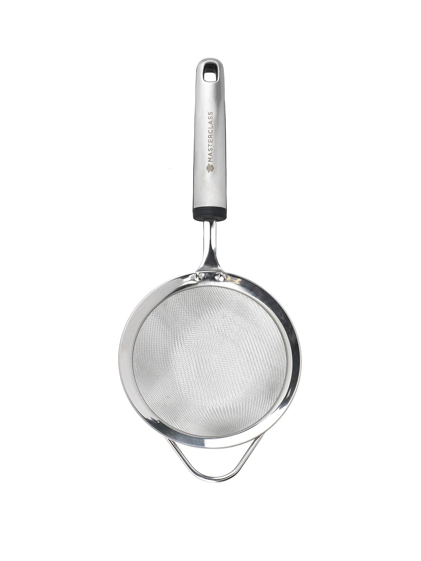 MasterClass Soft Grip Stainless Steel Kitchen Sieve