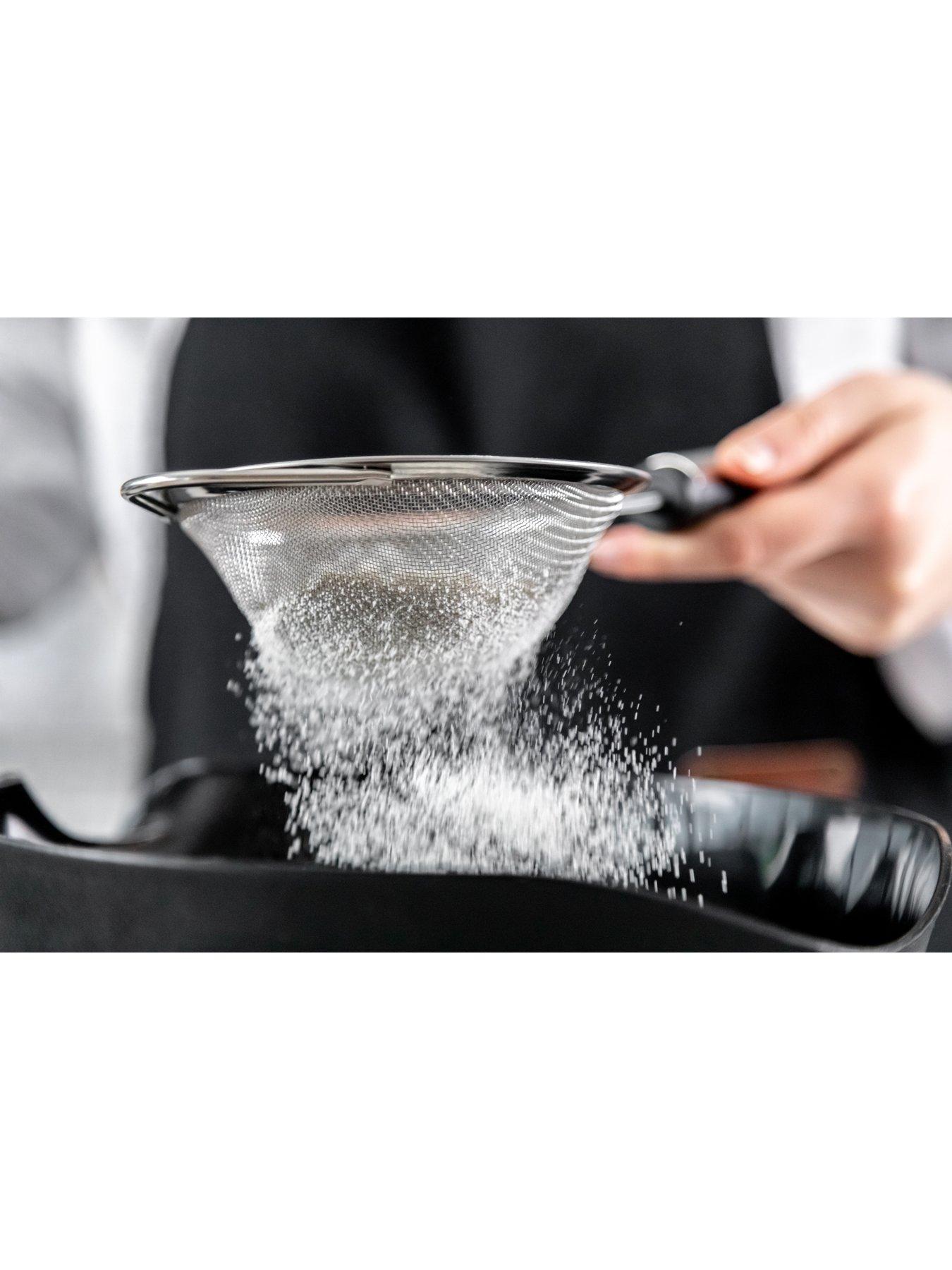 Image 3 of 5 of MasterClass Soft Grip Stainless Steel Kitchen Sieve
