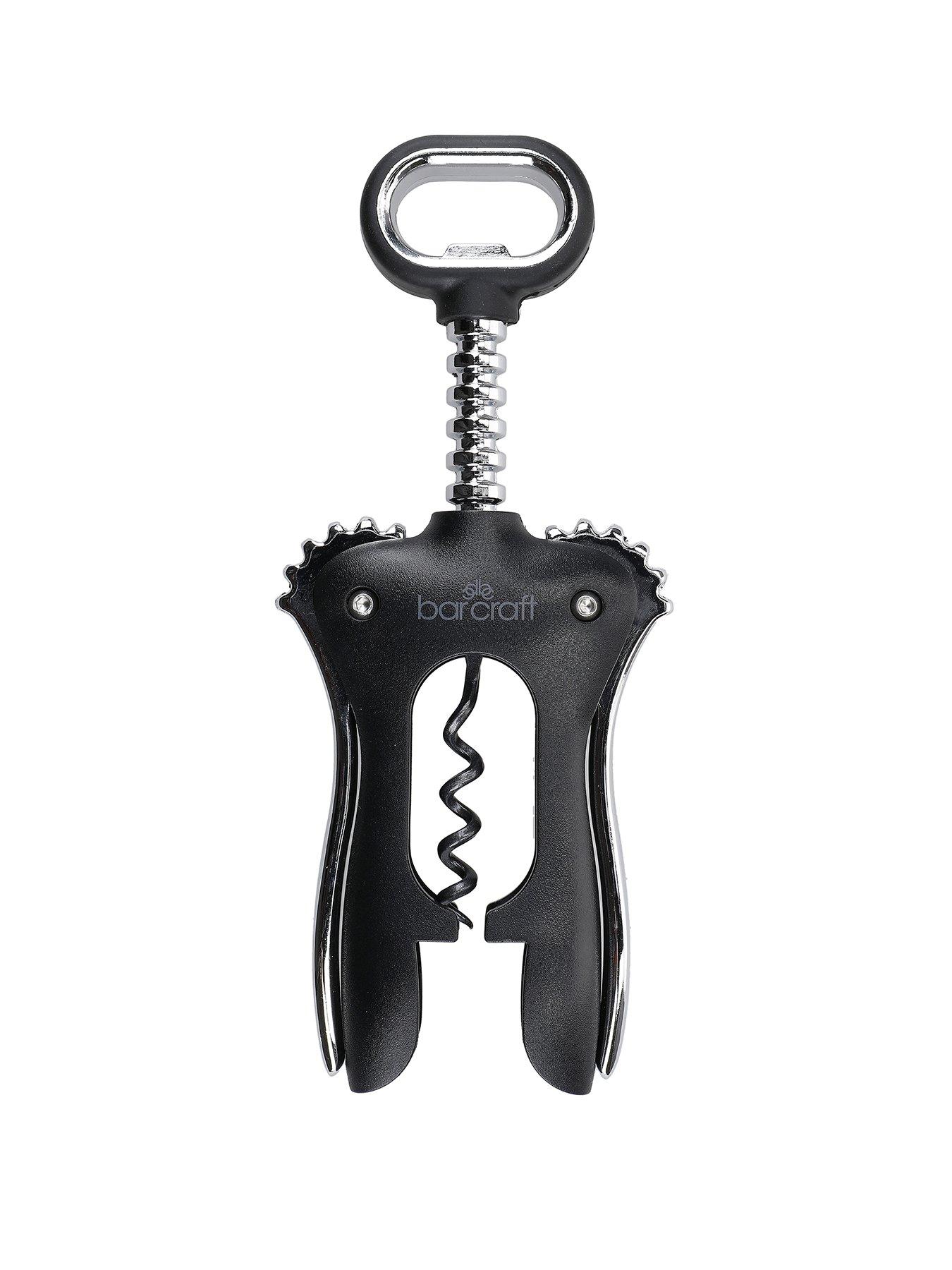 Product photograph of Barcraft Double Handled Winged Corkscrew from very.co.uk