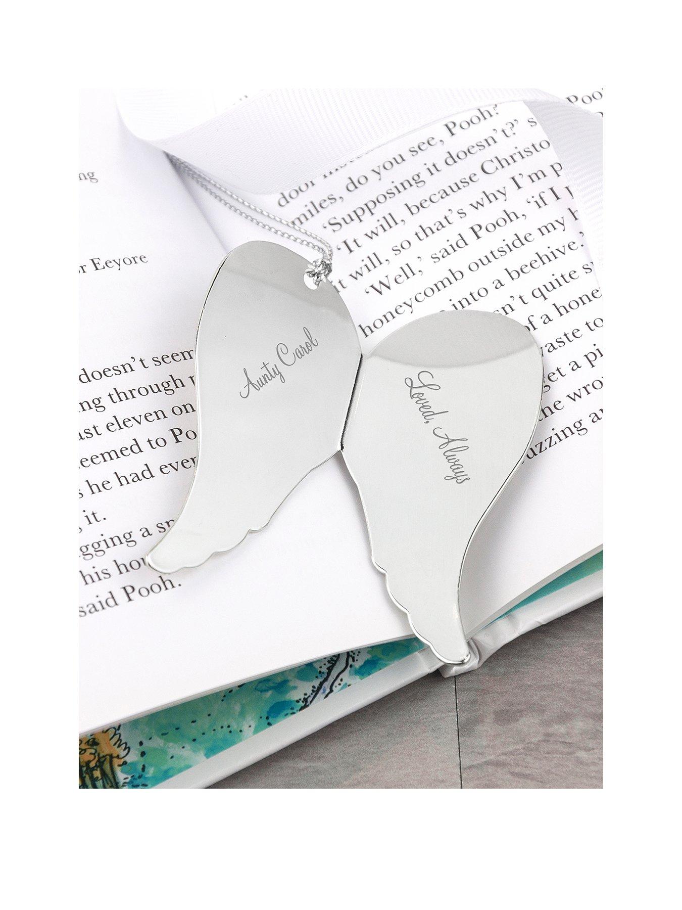 Product photograph of Treat Republic In Loving Memory Angel Wings Keepsake from very.co.uk