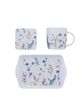 Product photograph of Price And Kensington Meadow Mug Tray Set from very.co.uk
