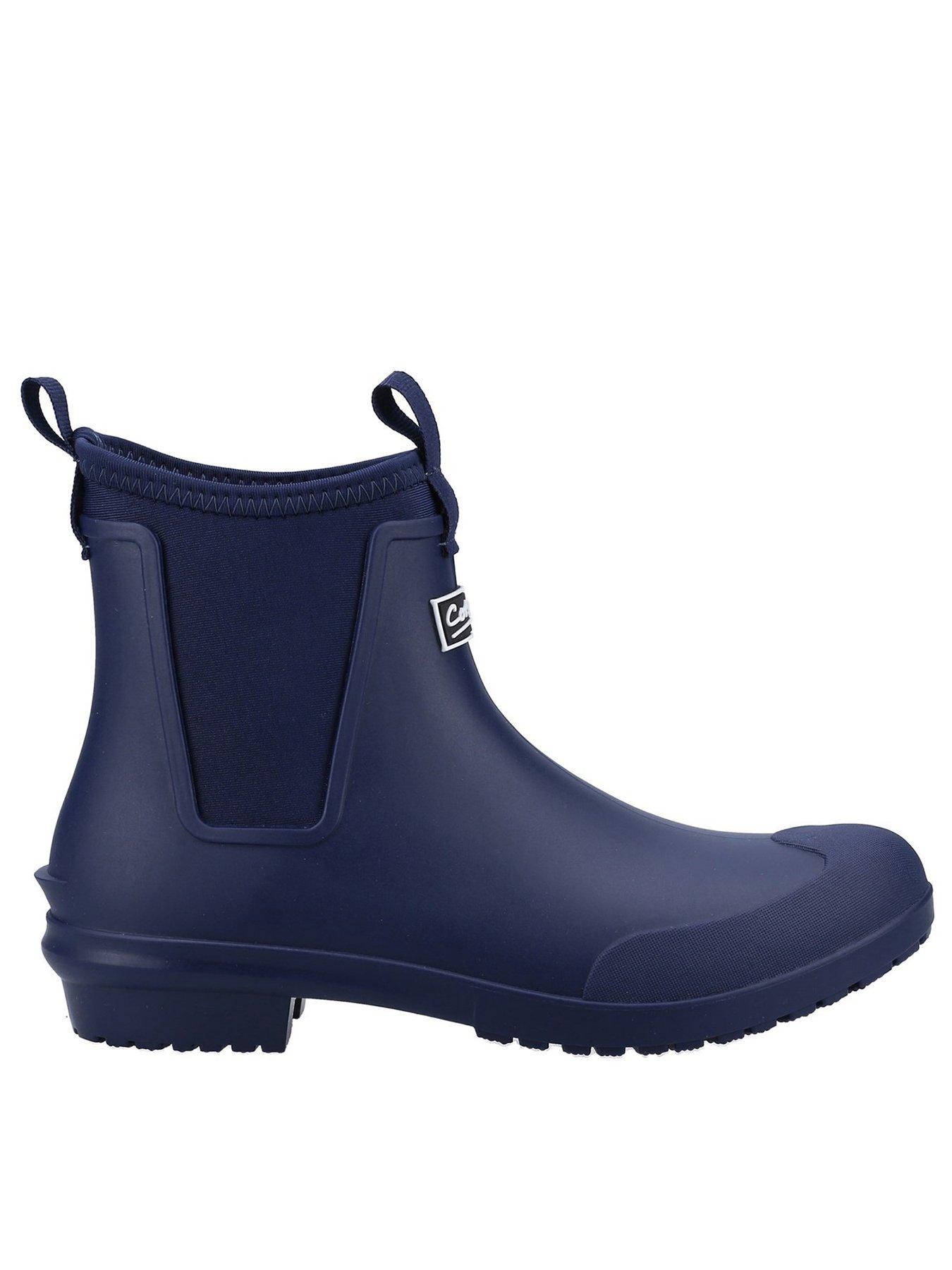 Cotswold Grovsner Ankle Wellington Boots - Navy