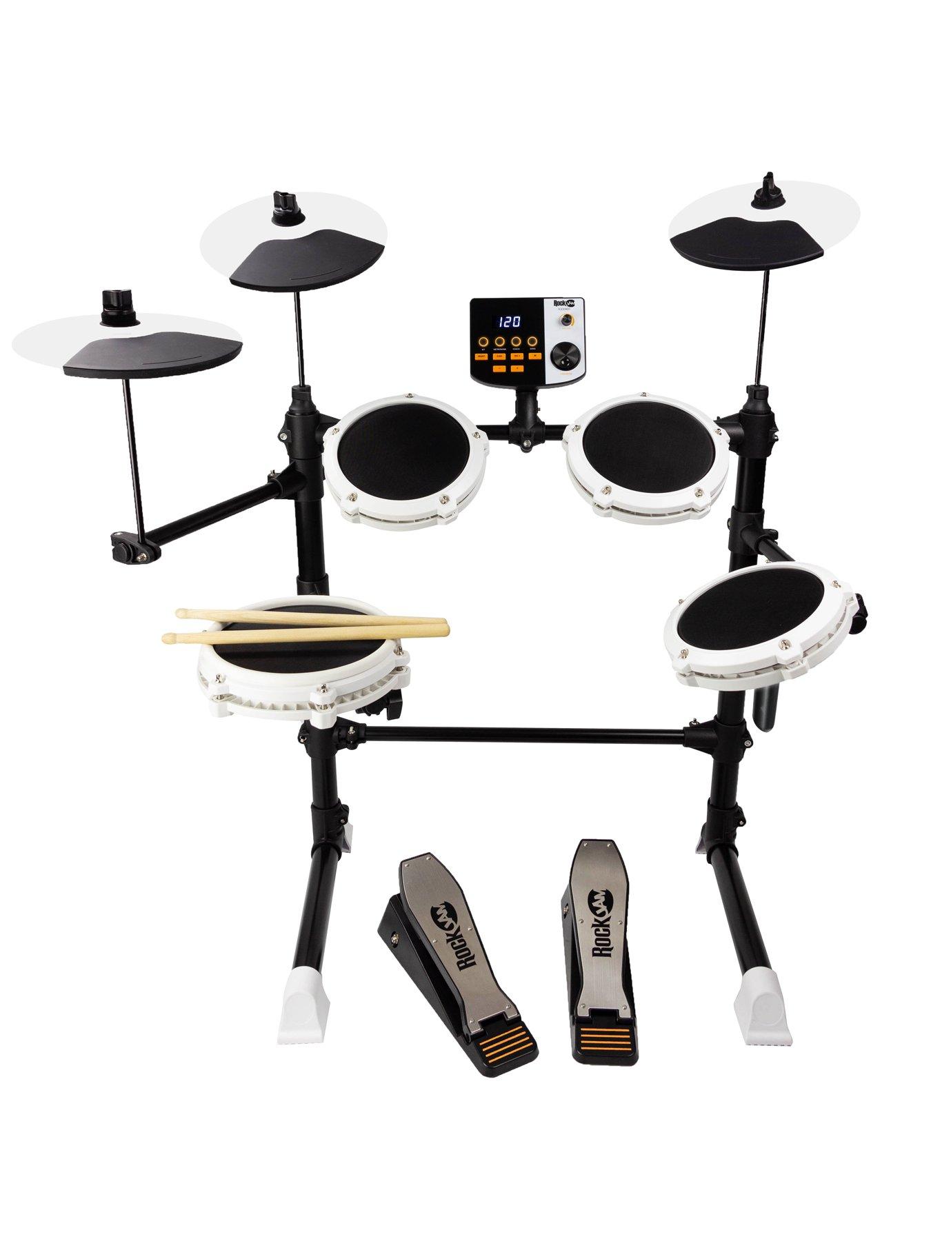 RockJam new Electronic drum kit RJDDK01 very.co.uk