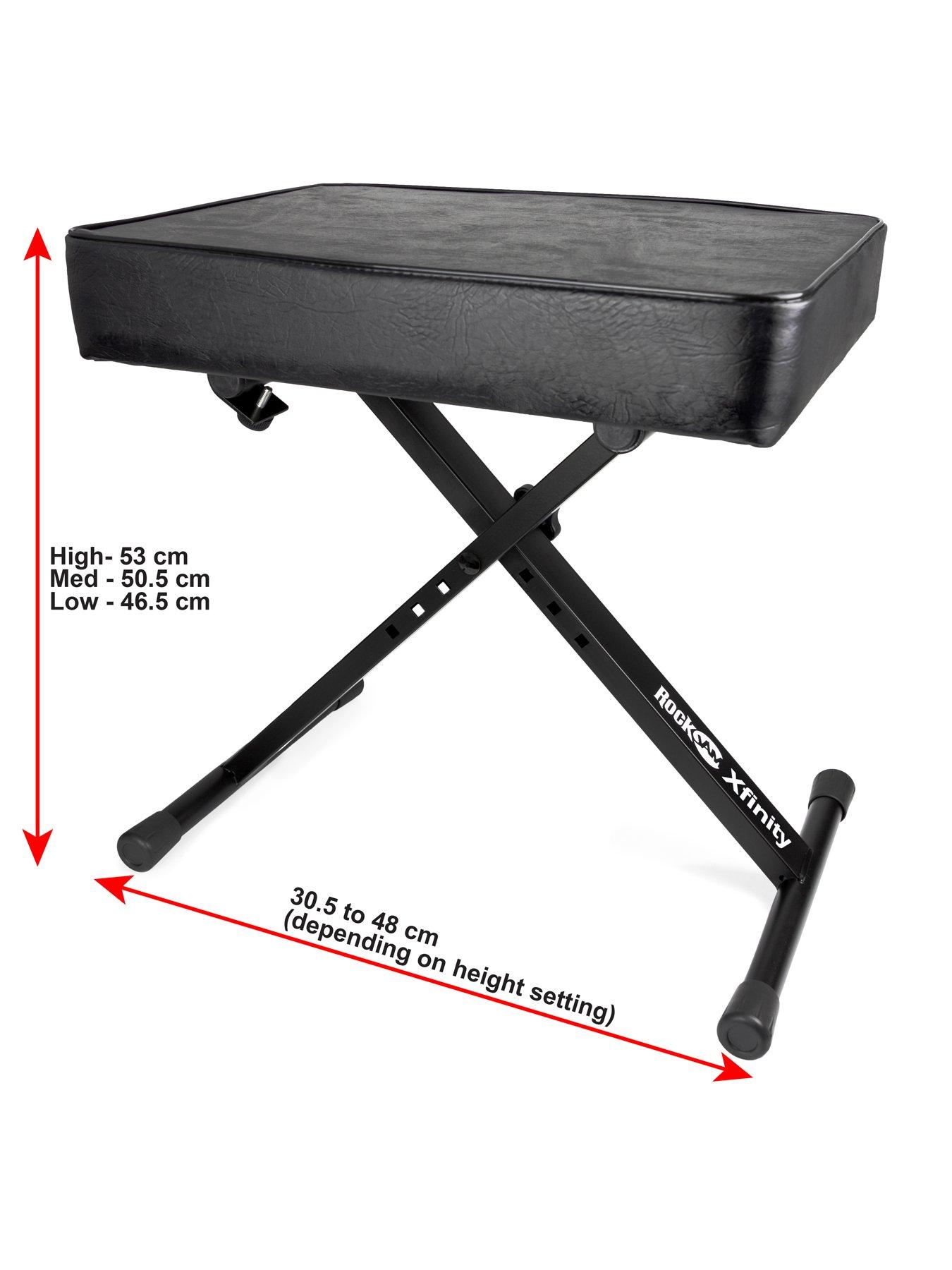 Image 3 of 6 of RockJam KBB100 Keyboard Bench