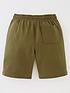  image of everyday-boys-cotton-rich-essential-2-pack-jogger-shorts-blackkhaki