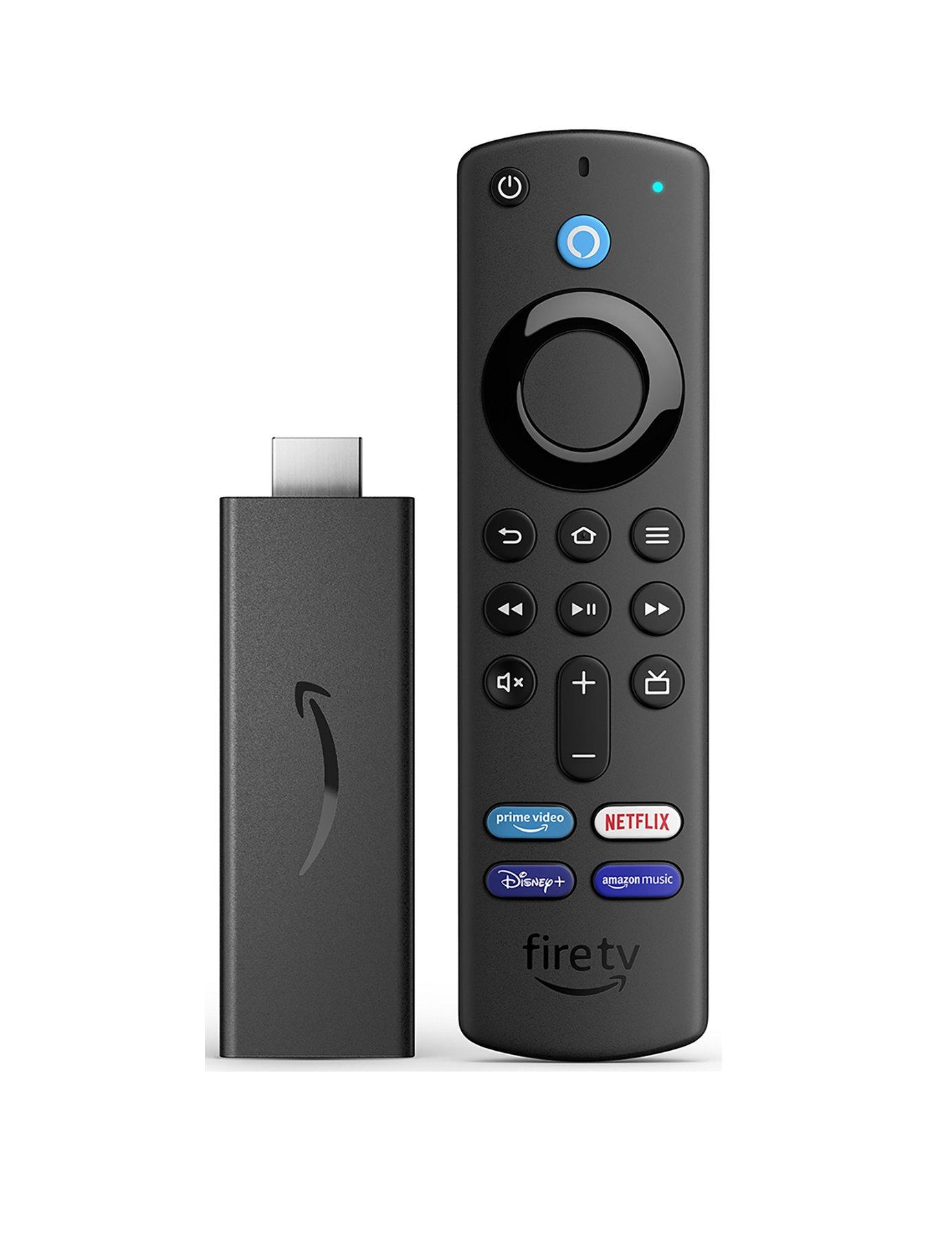 Amazon Fire TV Stick (2021) with Alexa Voice Remote (includes TV