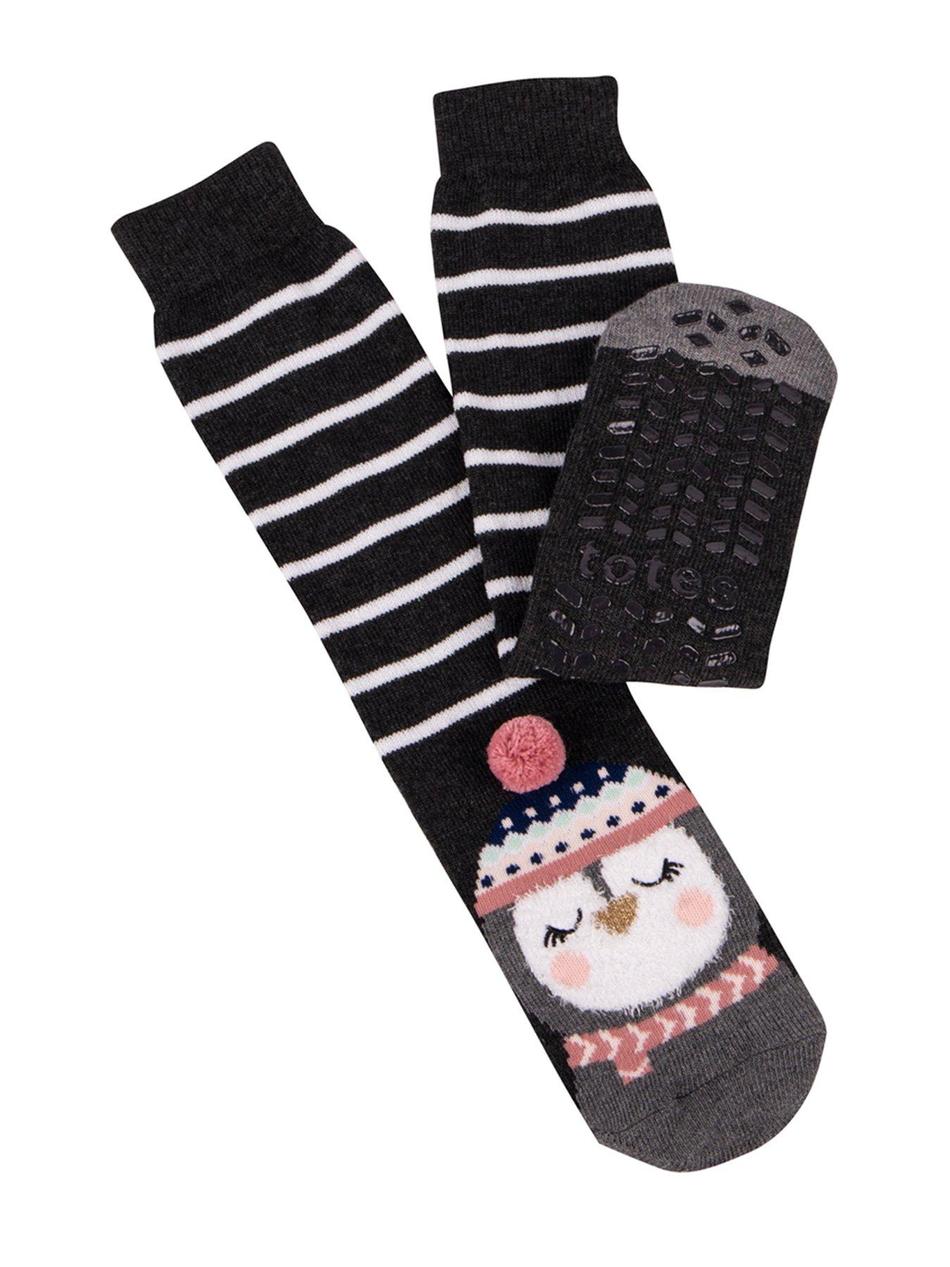 TOTES Penguin Slipper Sox - Multi