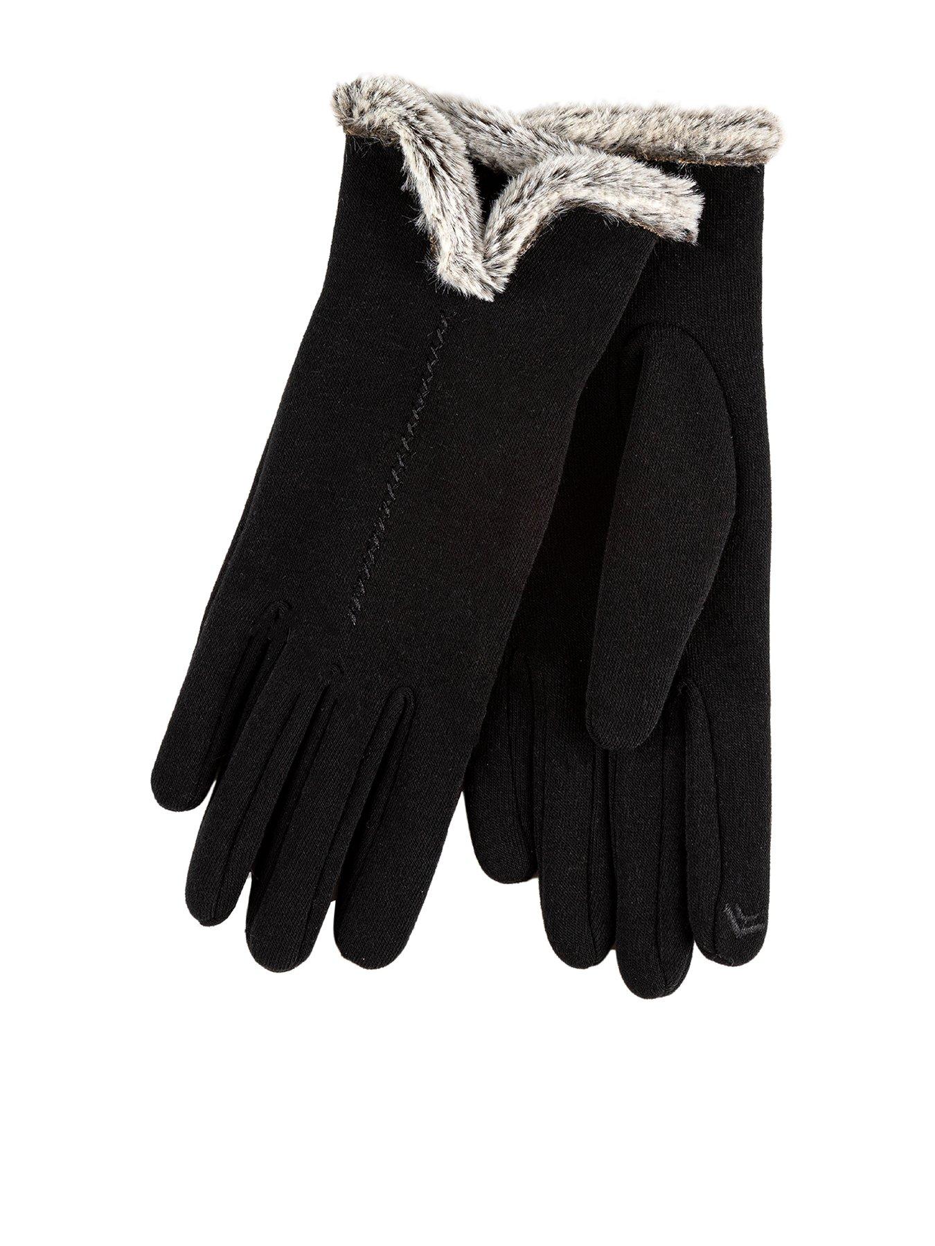 Image 1 of 1 of TOTES Thermal Glove With Tipped Fur Cuff Smart Touch