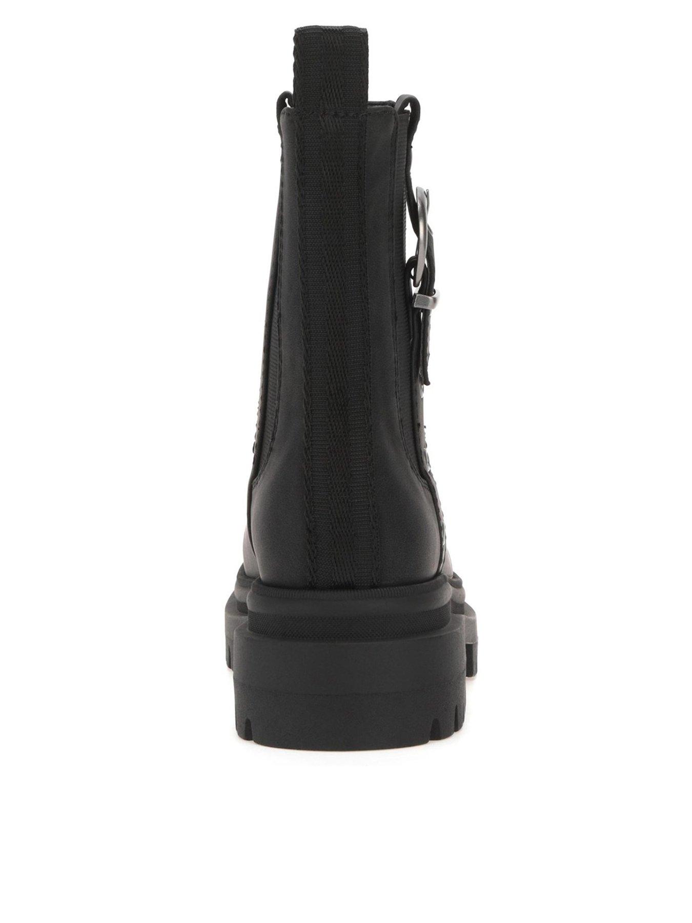 Rocket Dog Dekko Buckle Ankle Boots Black very.co.uk