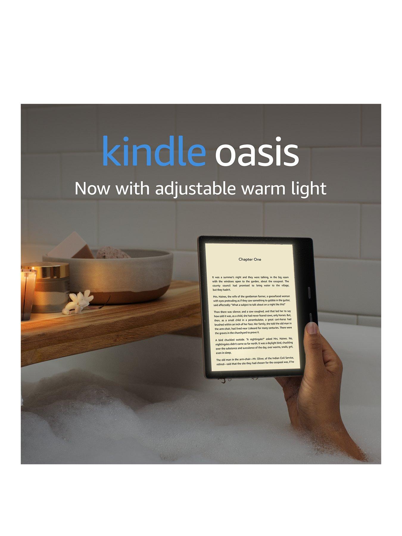 International Version – Kindle Oasis – Now with adjustable warm light - 8  GB, Graphite