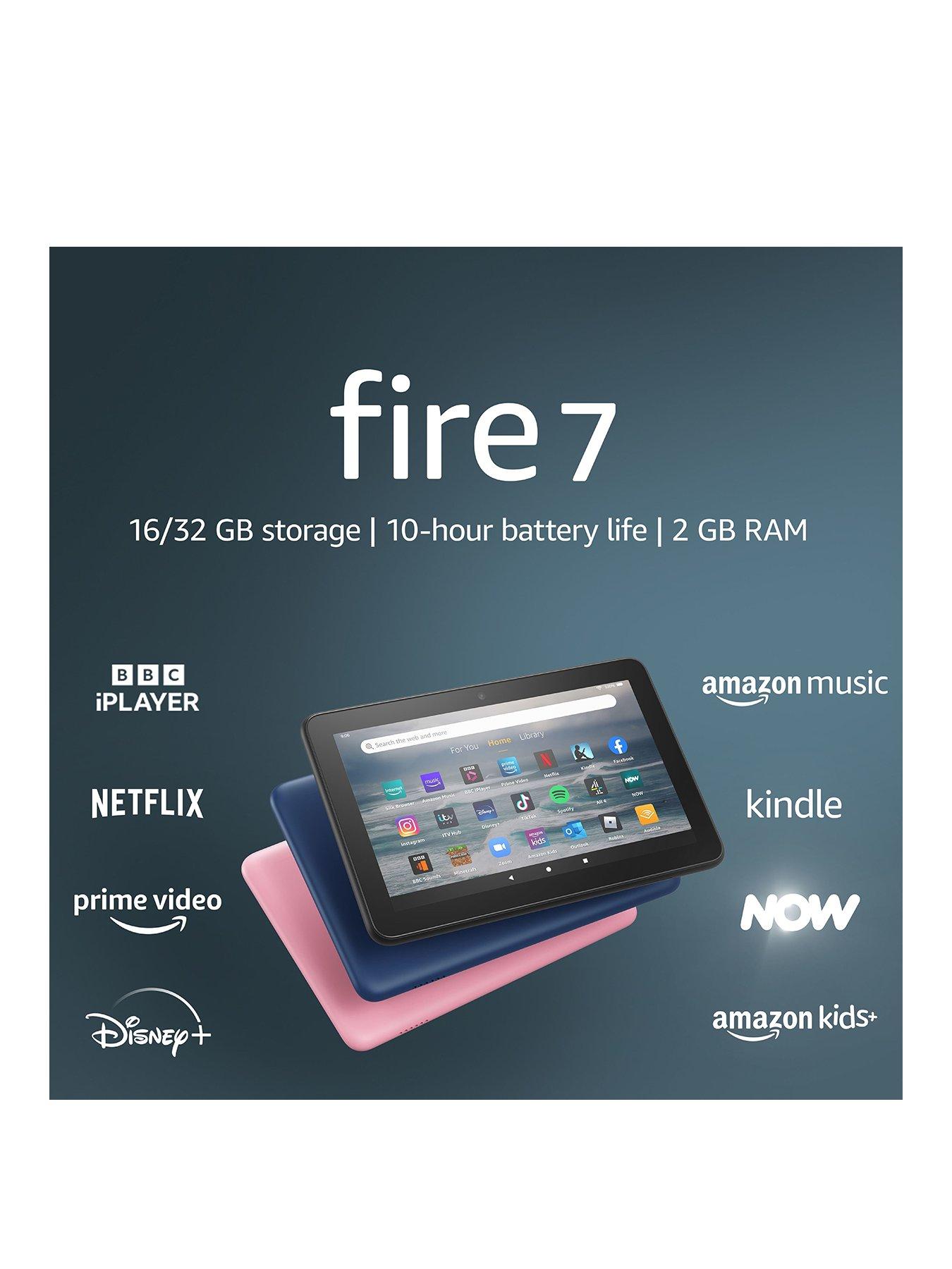 Fire 7 Tablet - 7-inch display, 16GB Storage (2022 release)