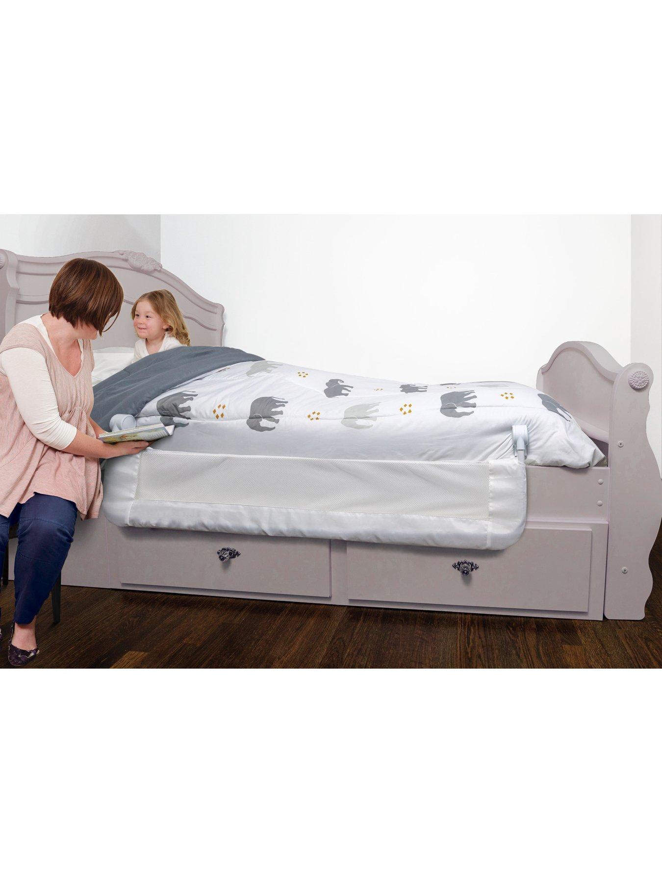 Image 2 of 3 of Dreambaby Nicole Extra-Wide Bed Rail - White