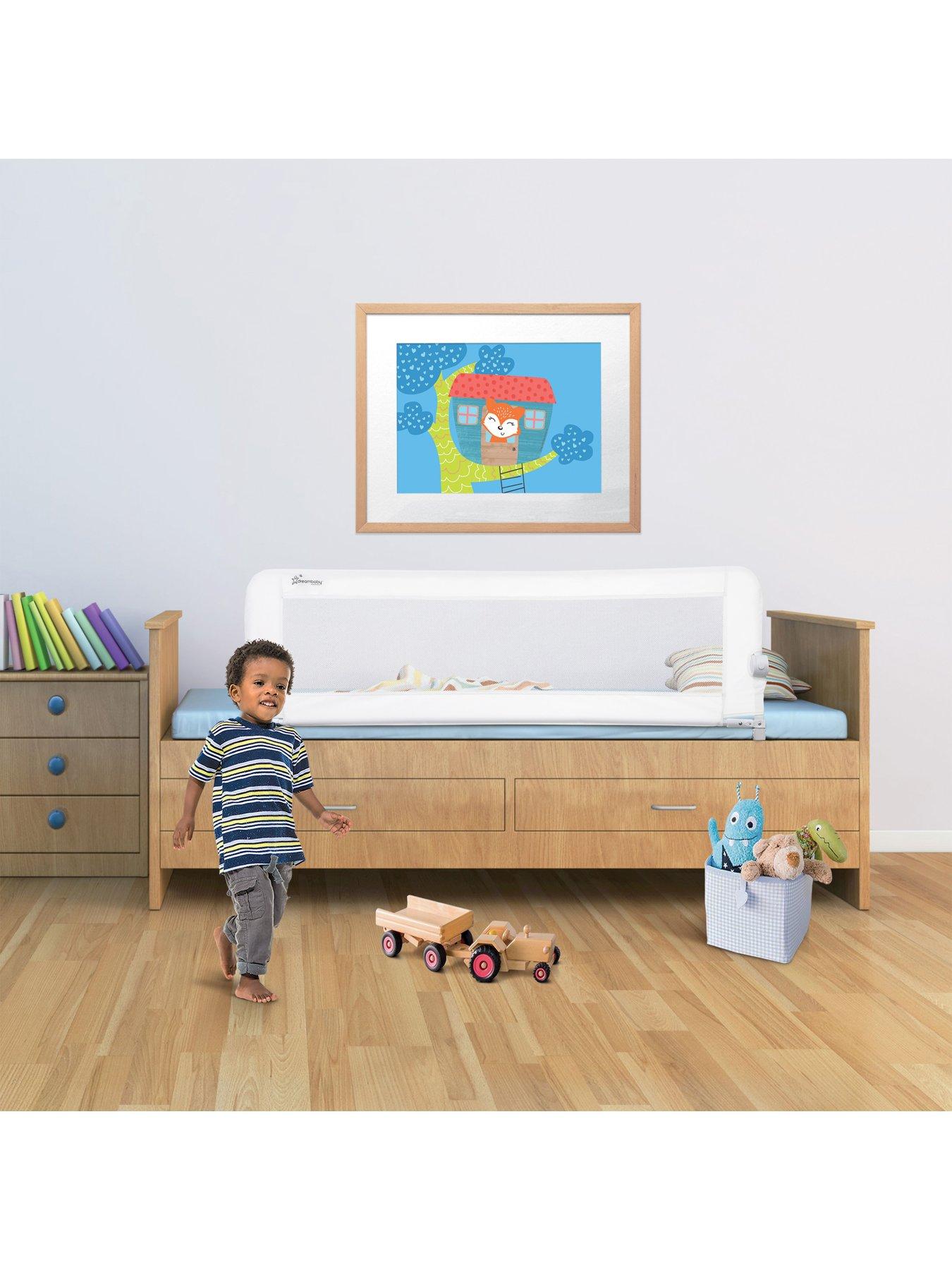 Image 3 of 3 of Dreambaby Nicole Extra-Wide Bed Rail - White
