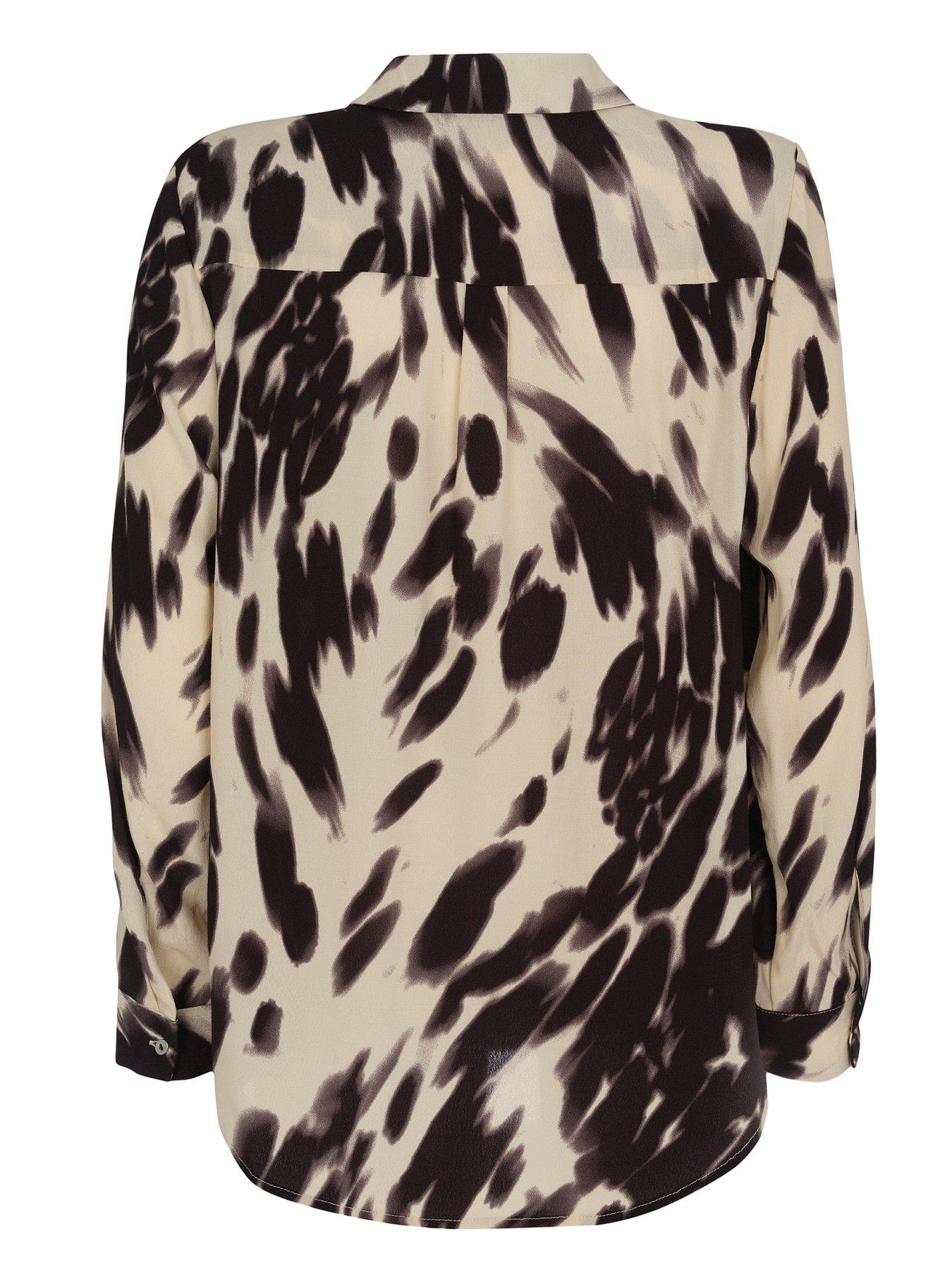 Victoria Animal Print Shirt