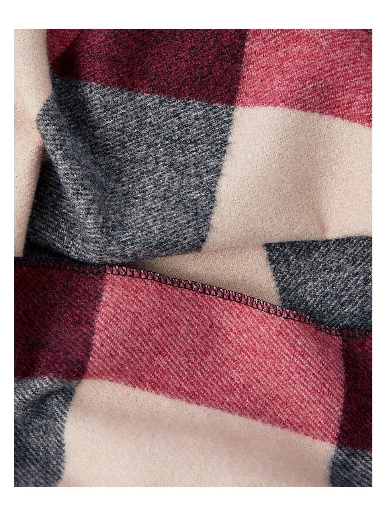 Image 2 of 2 of Accessorize Florence Check Blanket
