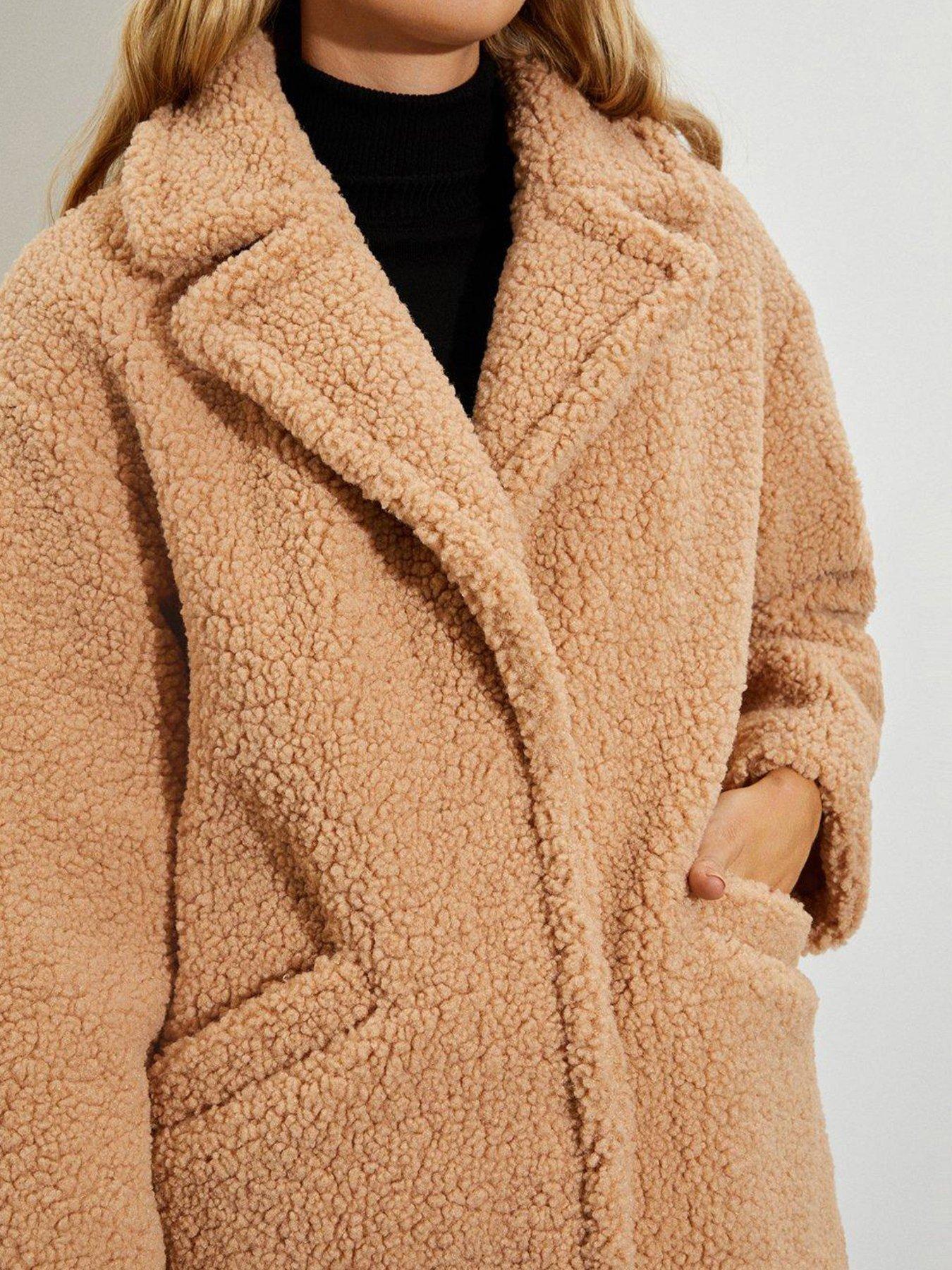 Dorothy perkins teddy bear coat hotsell