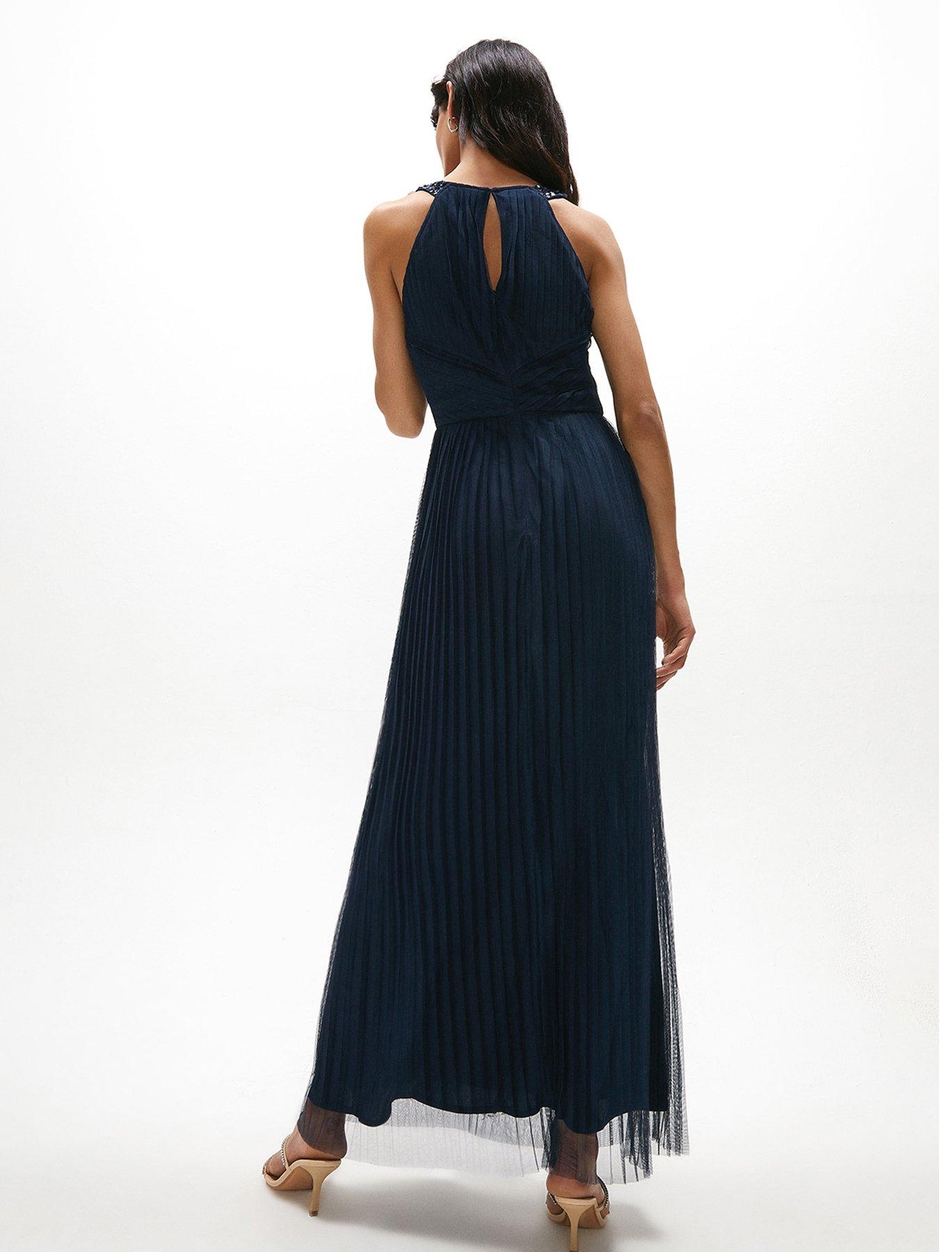 coast navy maxi dress