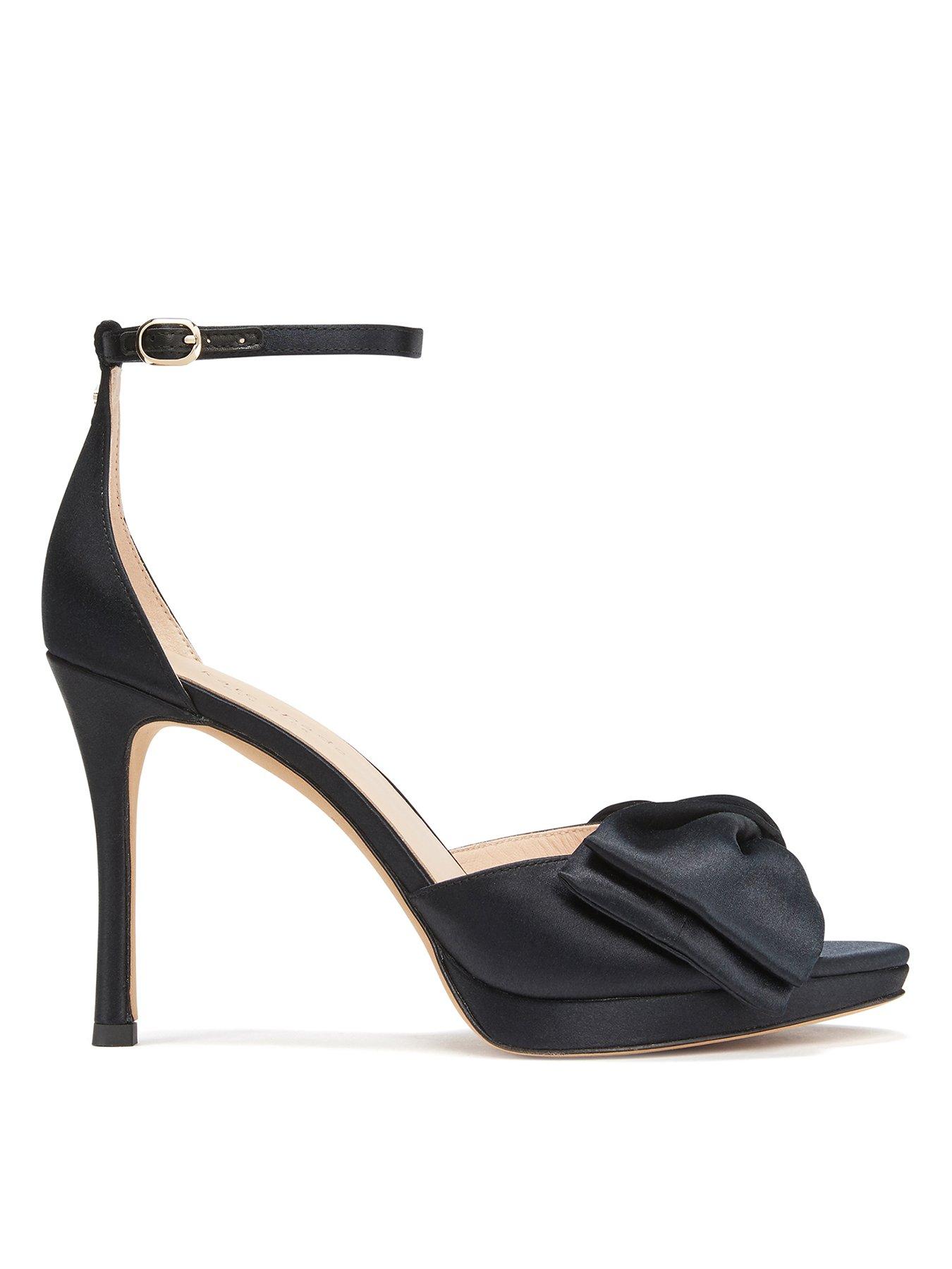 Kate Spade New York Bridal Bow Sandals - Black