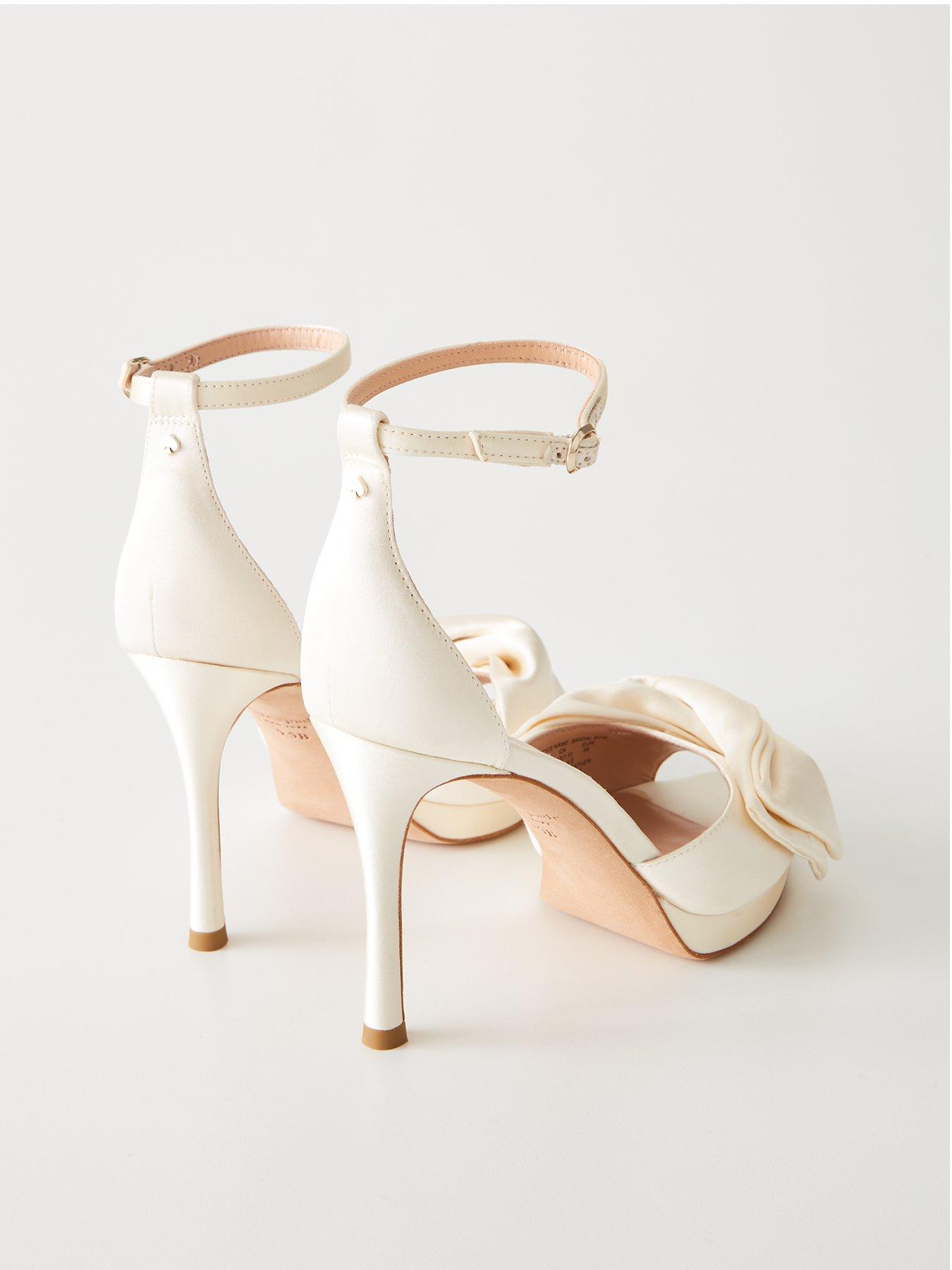 Kate spade discount bridal bow shoes