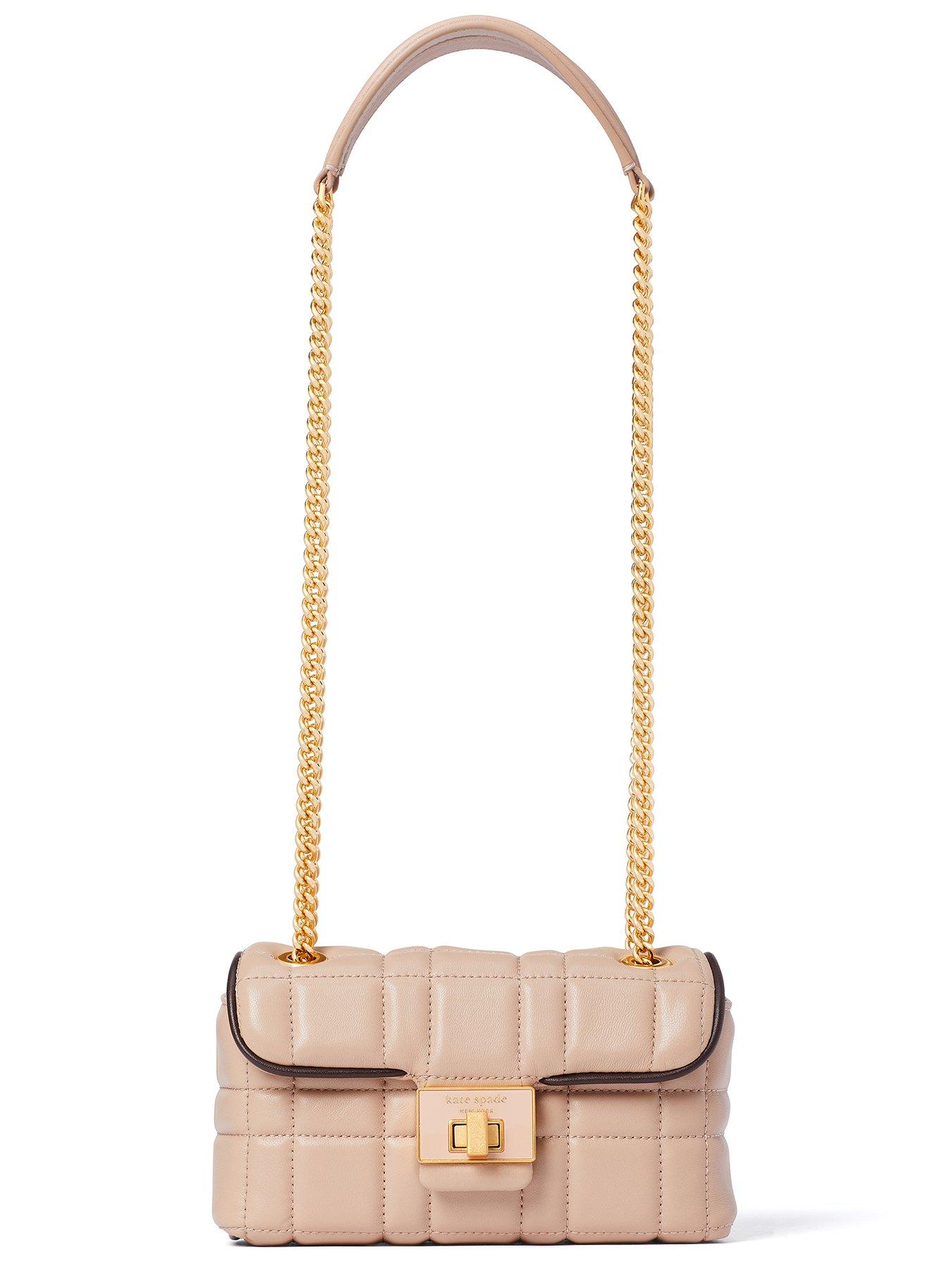 Charles Keith Chain Shoulder Bag Diamond Bag Beige Up To 60% Off