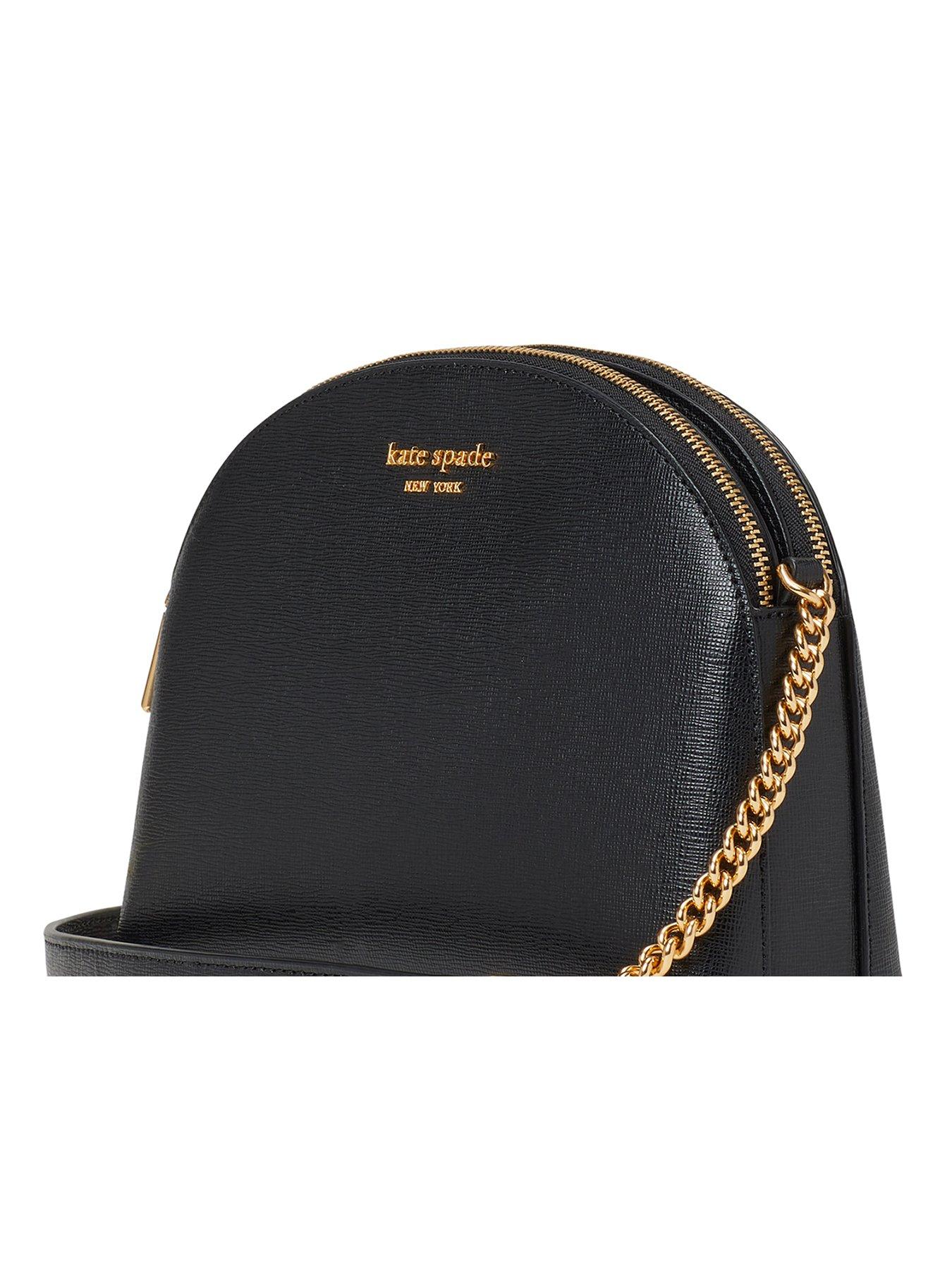 Buy Kate Spade New York Black Morgan Saffiano Leather Dome