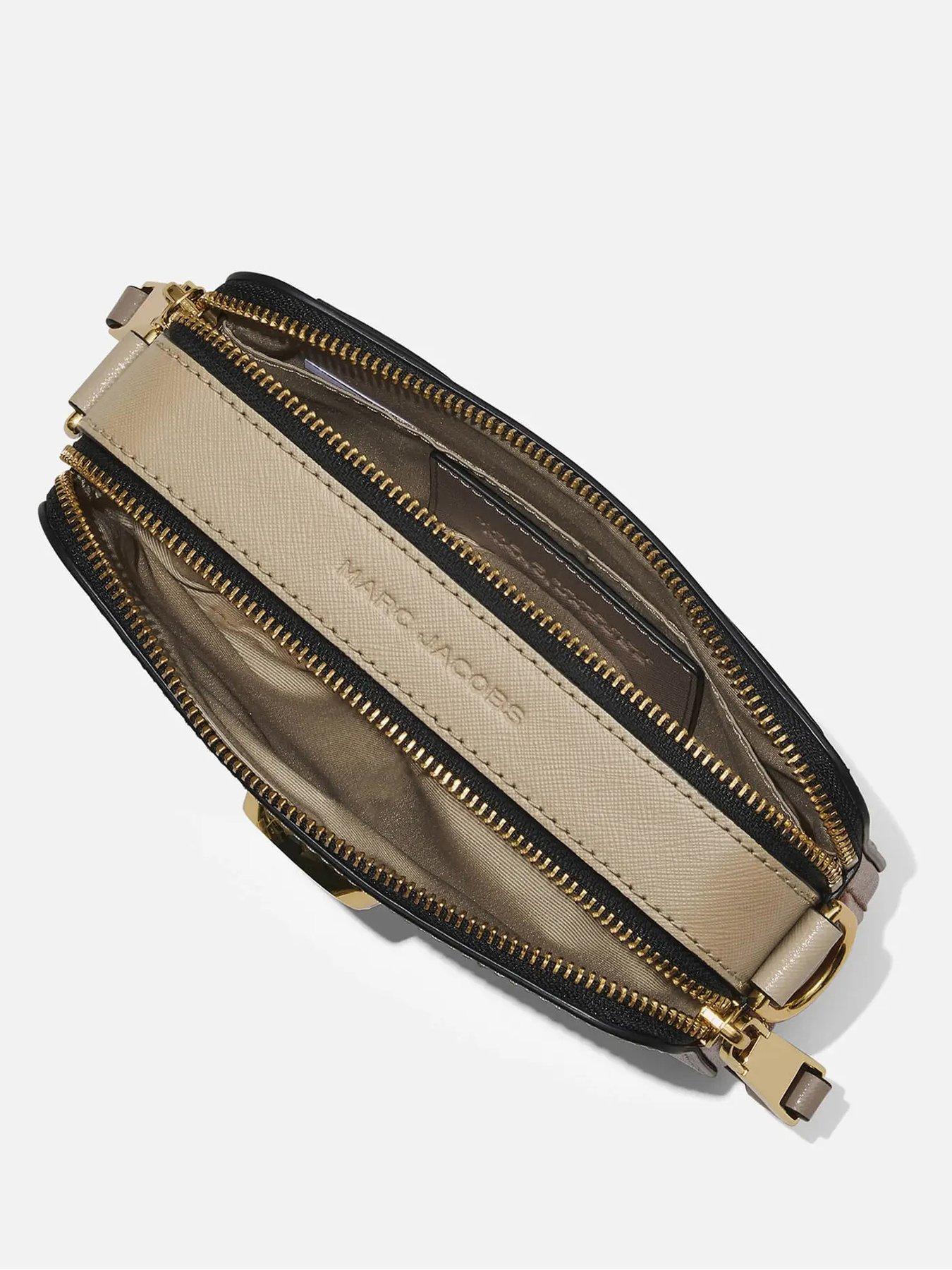 Image 4 of 4 of MARC JACOBS The&nbsp;Snapshot Cross-Body Bag -&nbsp;Cement/Brown