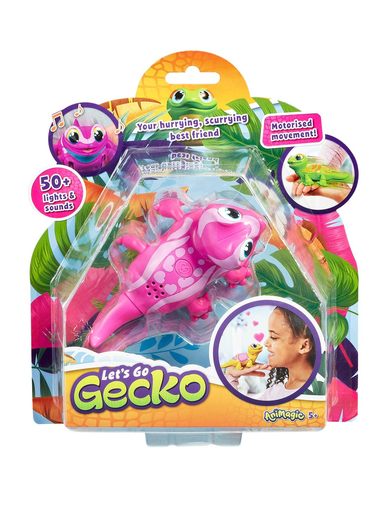 AniMagic Let's Go Gecko - Pink | very.co.uk