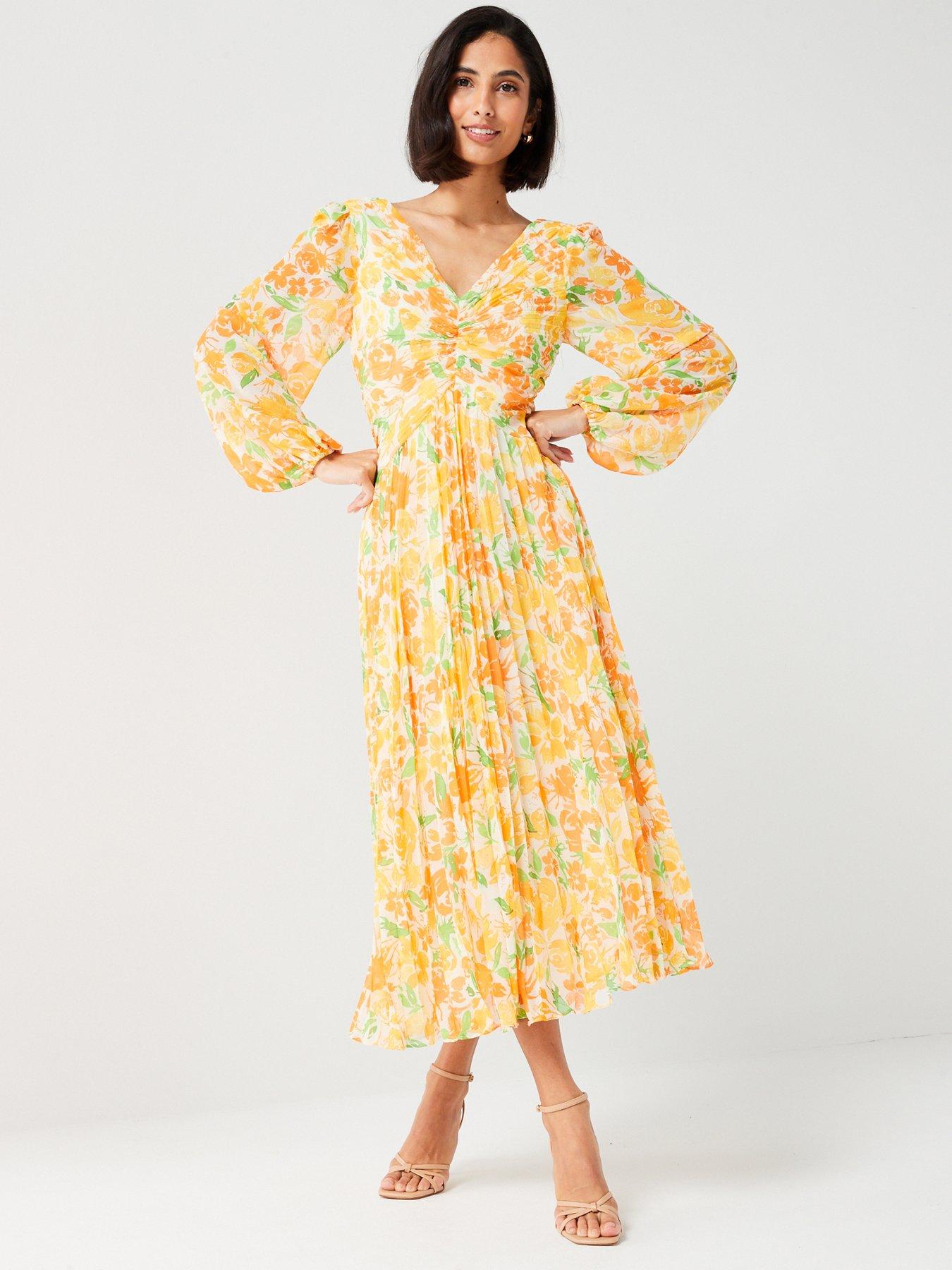 V by on sale very floral dress