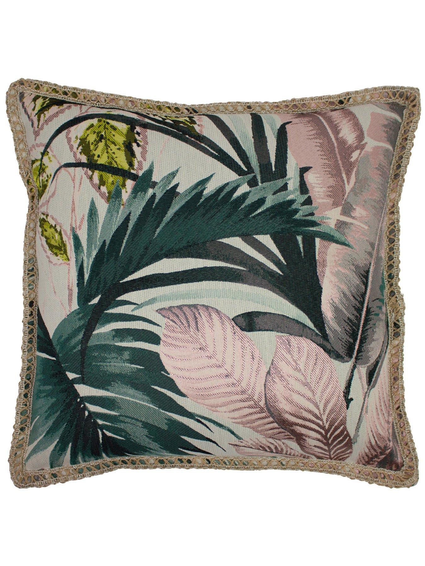 Feather pattern clearance cushions