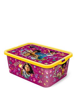 Product photograph of Disney Encanto Storage Click Box - 13l from very.co.uk