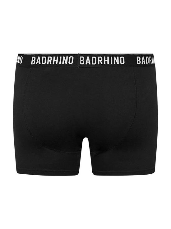 stillFront image of badrhino-bre-5-pack-trunks-black