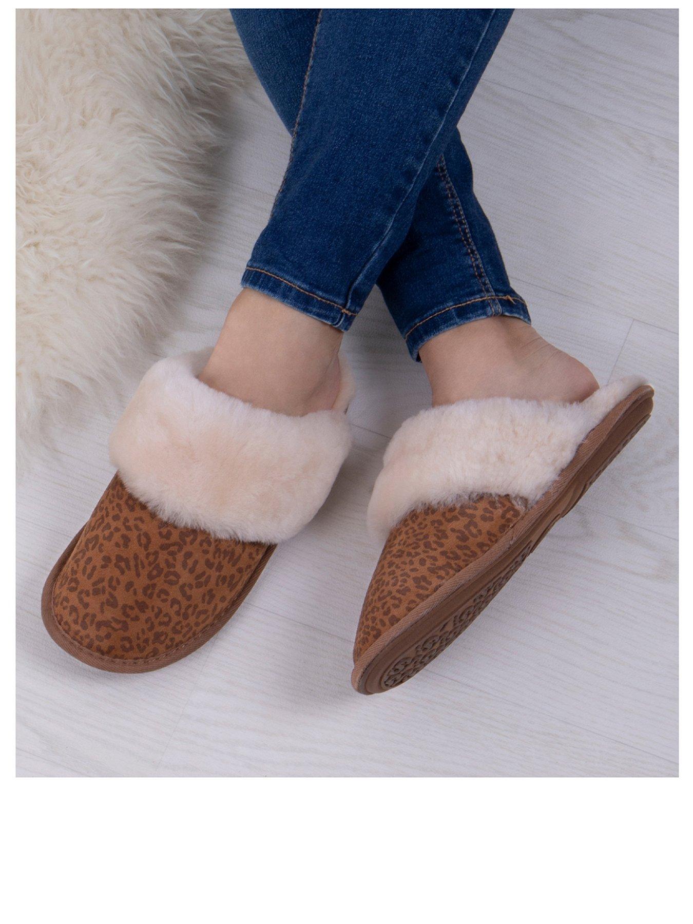 Mule cuff slippers hot sale