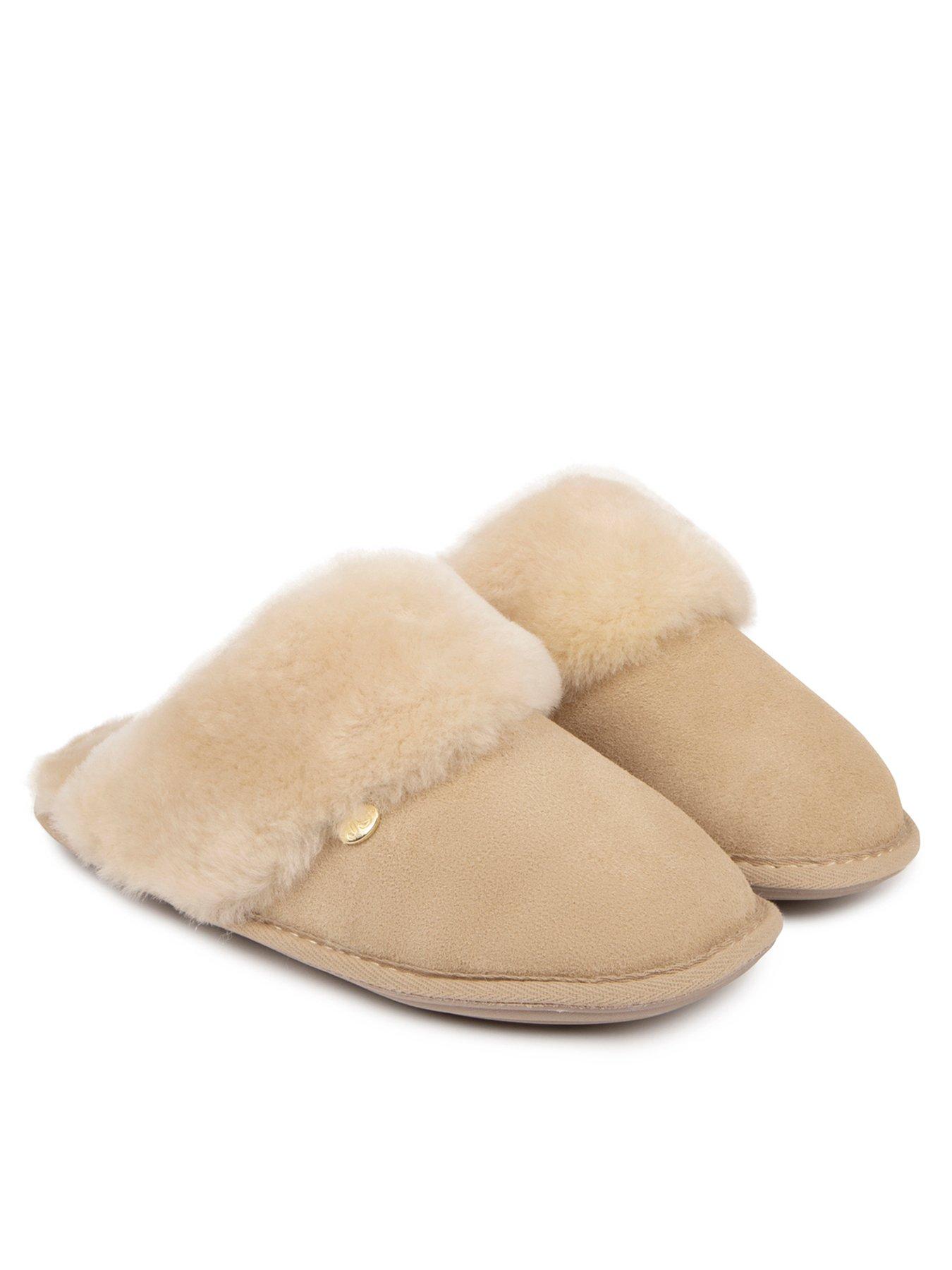 Mule discount cuff slippers