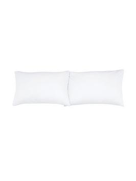 Catherine Lansfield So Soft Jersey Standard Pillowcase - White