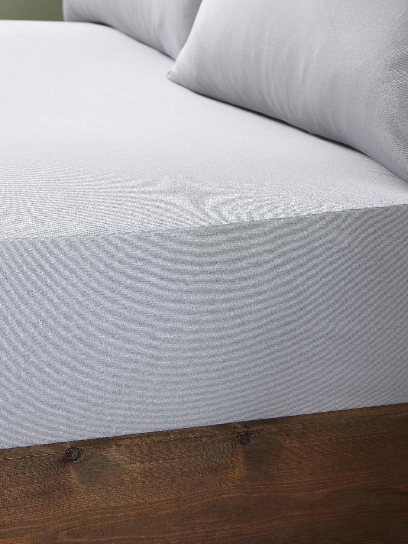 Product photograph of Catherine Lansfield So Soft Jersey Fitted Sheet - Silver from very.co.uk