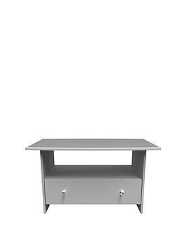 Swift Verve Ready Assembled 1 Drawer Coffee Table - Grey - Fsc® Certified