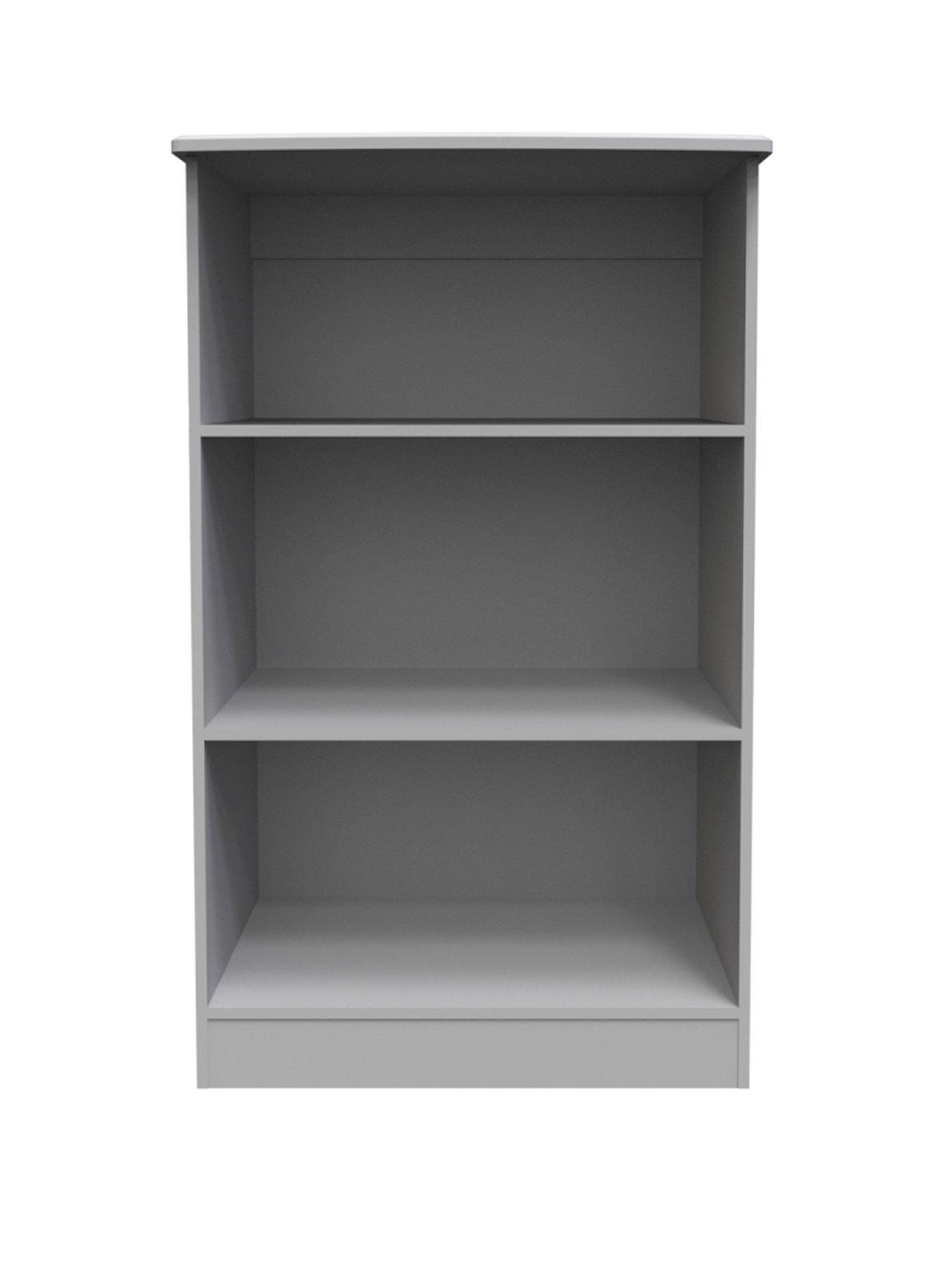 SWIFT Verve Ready Assembled Bookcase Grey very.co.uk