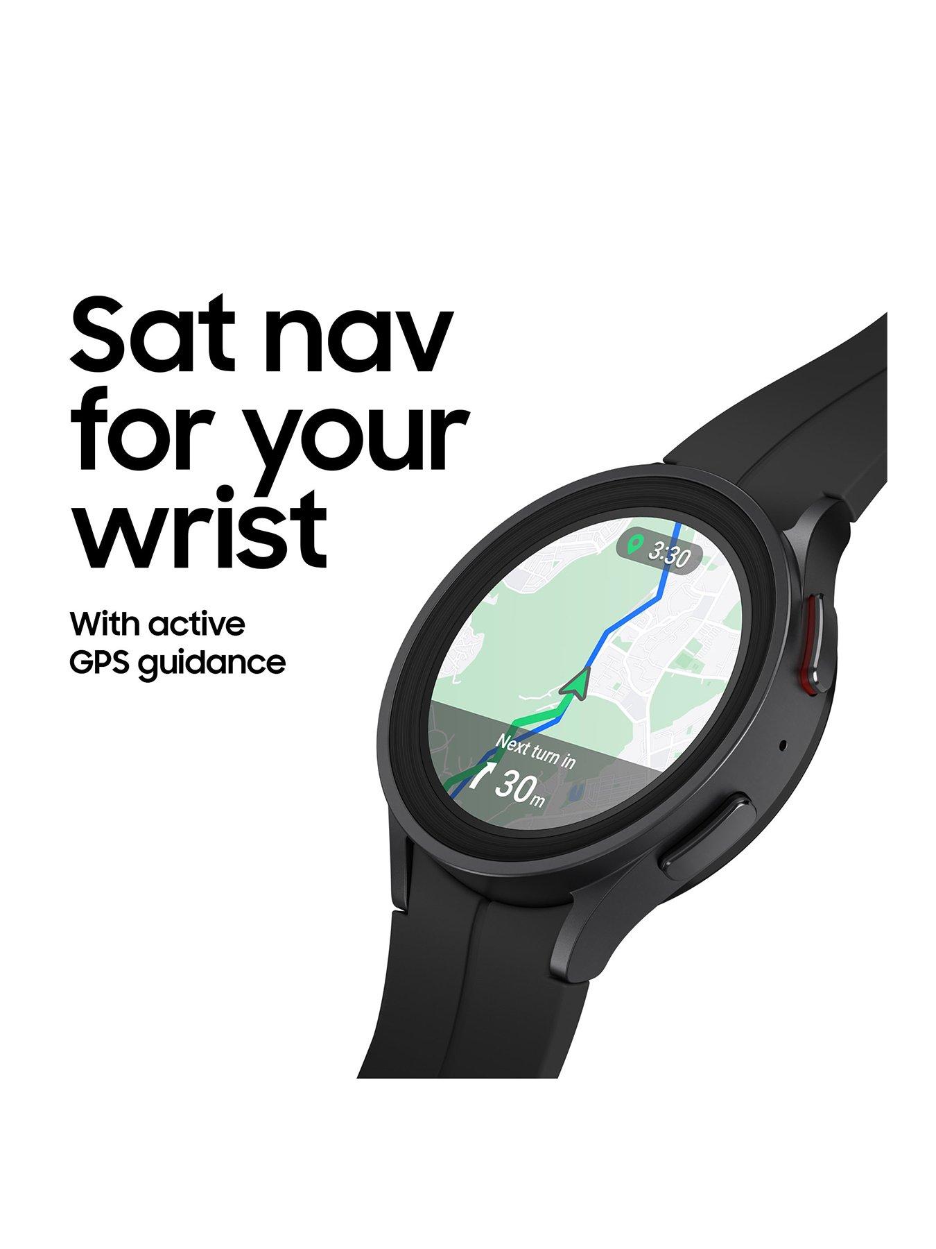 Samsung galaxy watch store sat nav