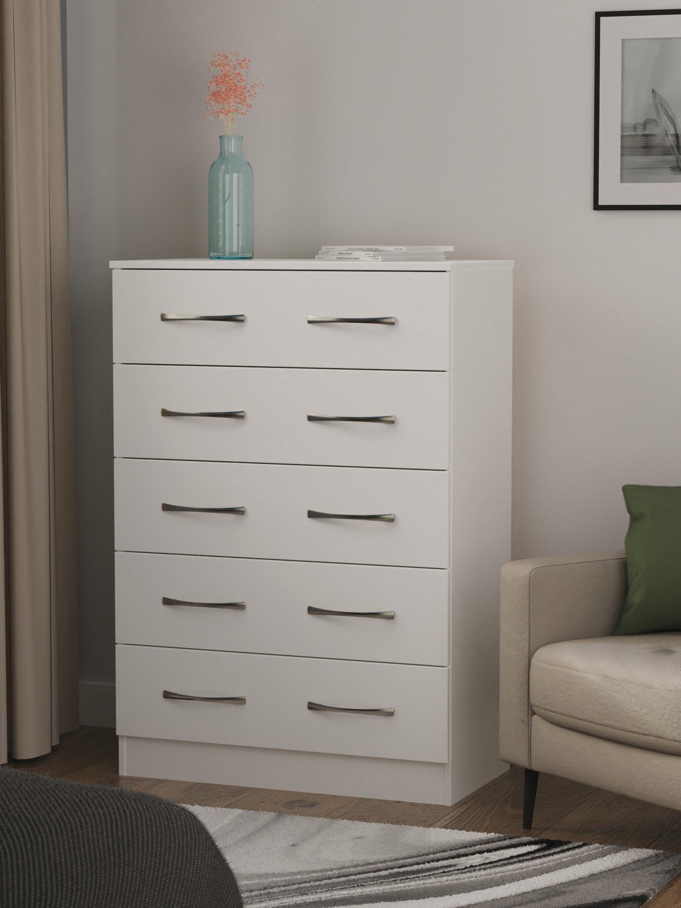 undefined Elton Ready Assembled 5 Drawer Chest - FSC® Certified