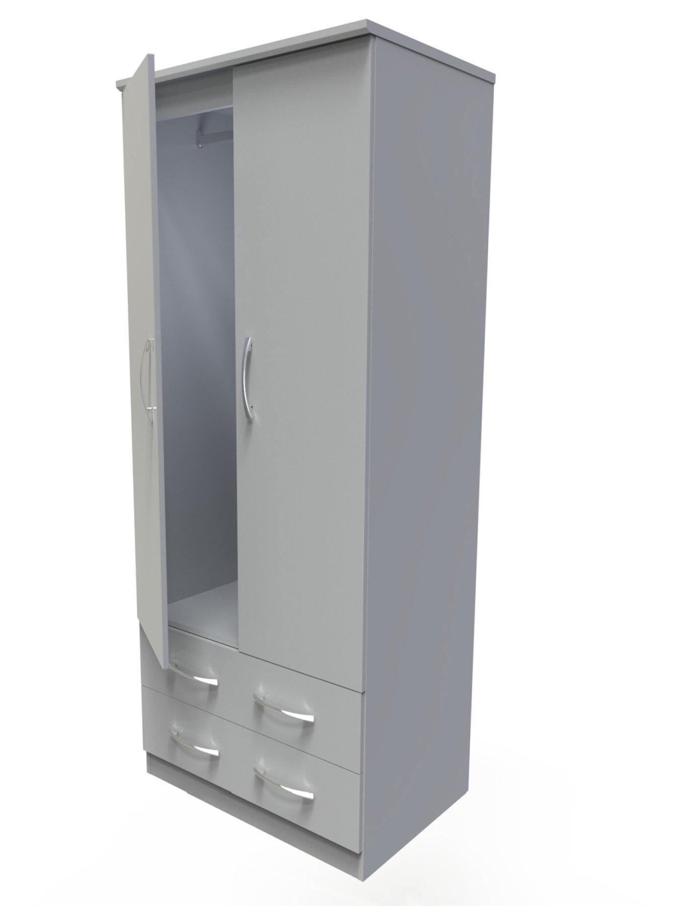 Image 5 of 8 of SWIFT Elton Ready Assembled&nbsp;2 Door, 2 Drawer Wardrobe&nbsp;- FSC&reg; Certified