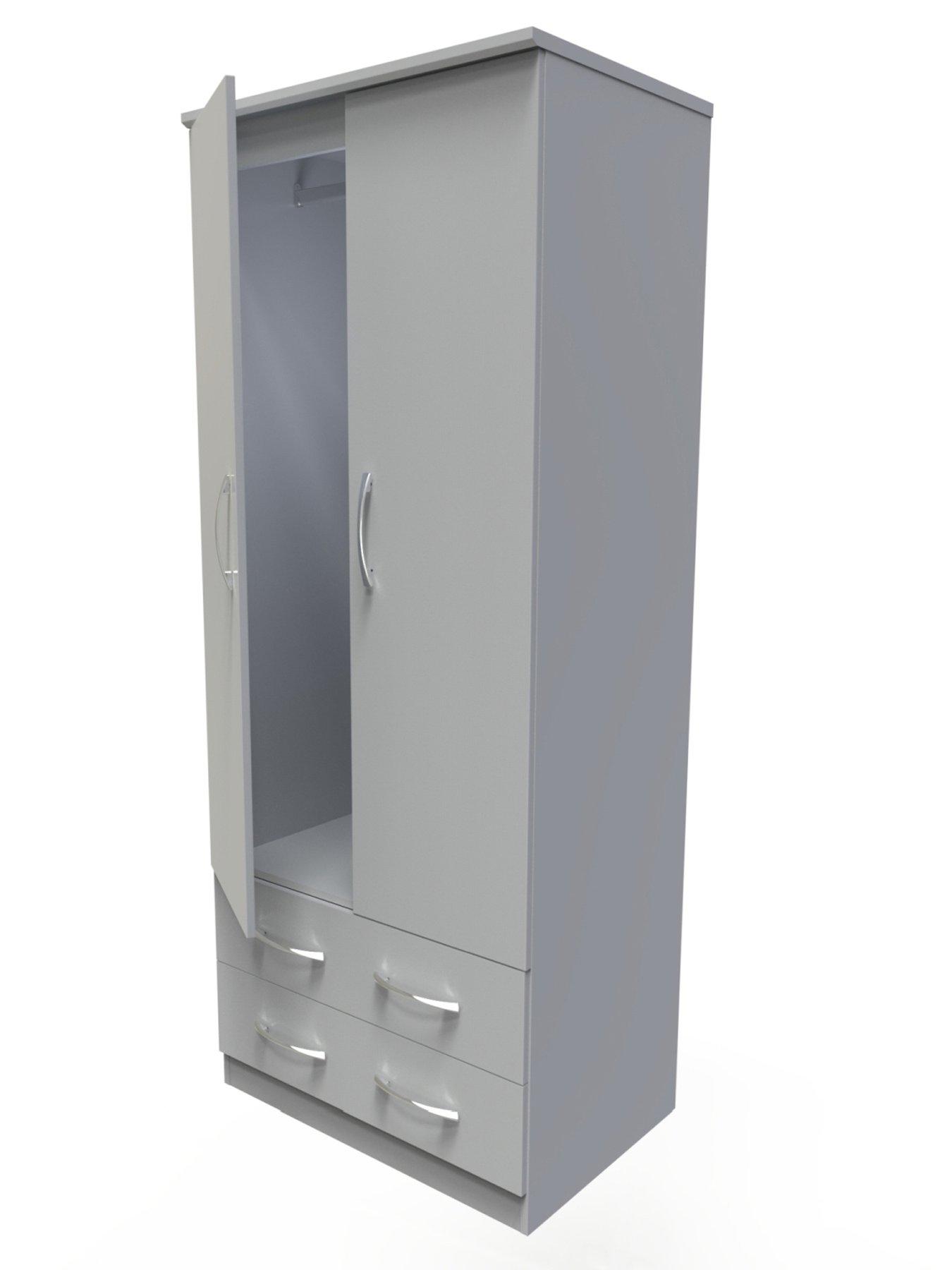 Image 6 of 8 of SWIFT Elton Ready Assembled&nbsp;2 Door, 2 Drawer Wardrobe&nbsp;- FSC&reg; Certified