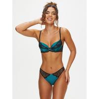 The Infatuation Padded Plunge Bra - Bright Green