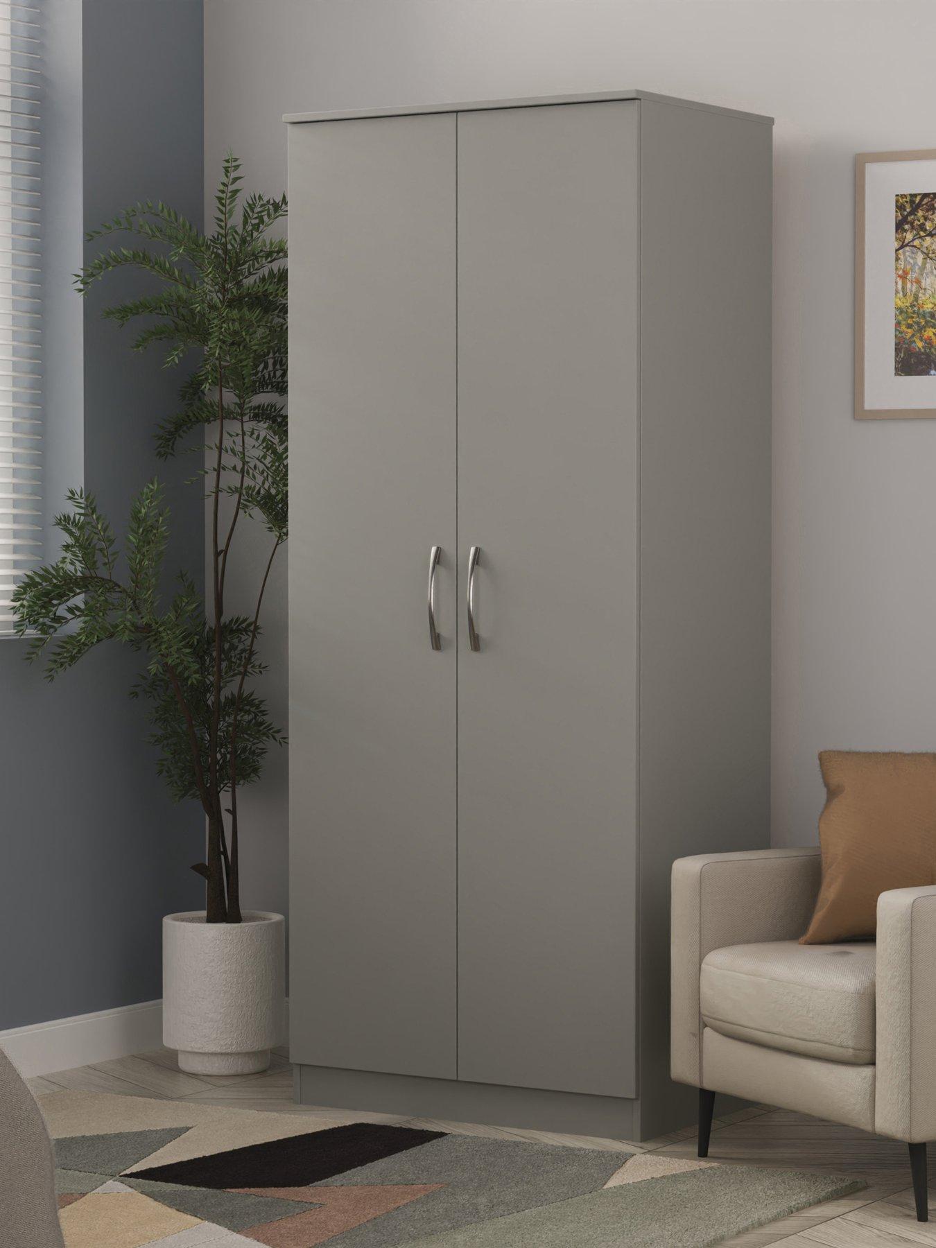 SWIFT Elton Ready Assembled 2 Door Wardrobe - FSC® Certified