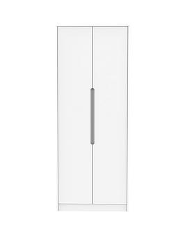 Product photograph of Swift Milton Ready Assembled 2 Door Wardrobe from very.co.uk