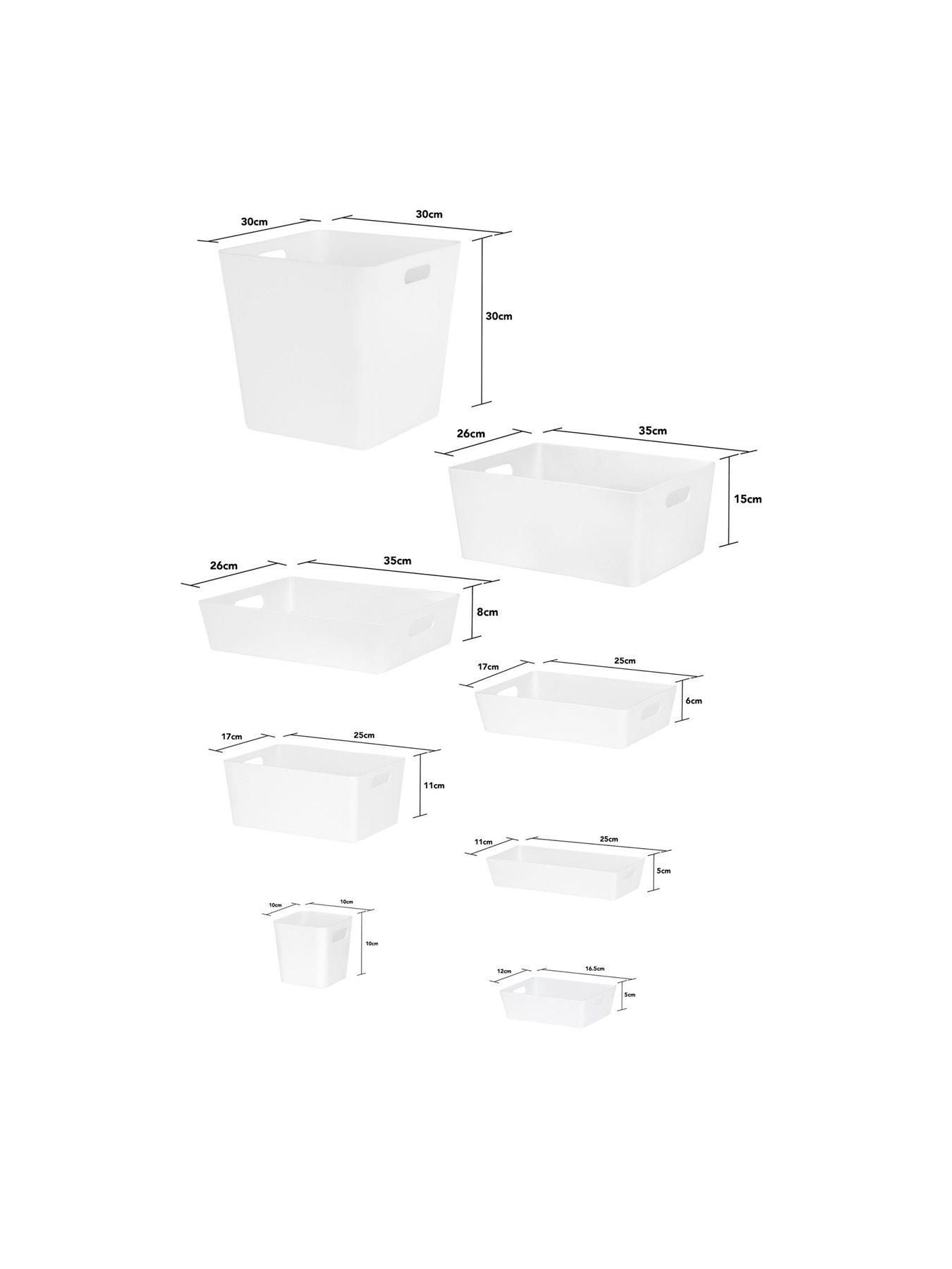 Image 5 of 5 of Wham Studio 13-Piece Storage Set in White