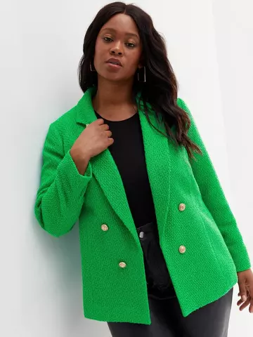 arch lend Imperialism Women's Green Blazers | Lime & Emerald Green | Very.co.uk