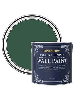 Product photograph of Rust-oleum Chalky Finish Wall Paint In The Pinewoods Ndash 2 5-litre Tin from very.co.uk